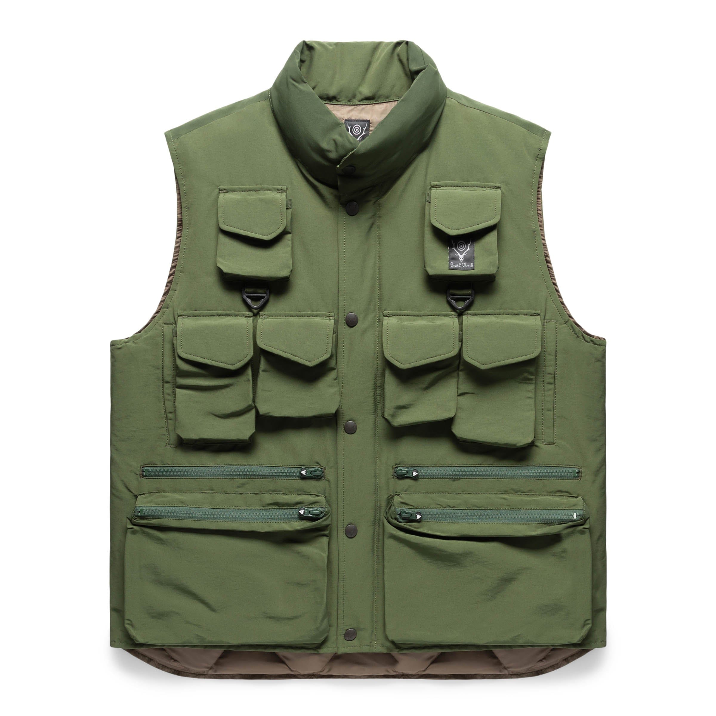 MULTI-POCKET ZIPPED DOWN VEST、mySite、zt4zffjzw