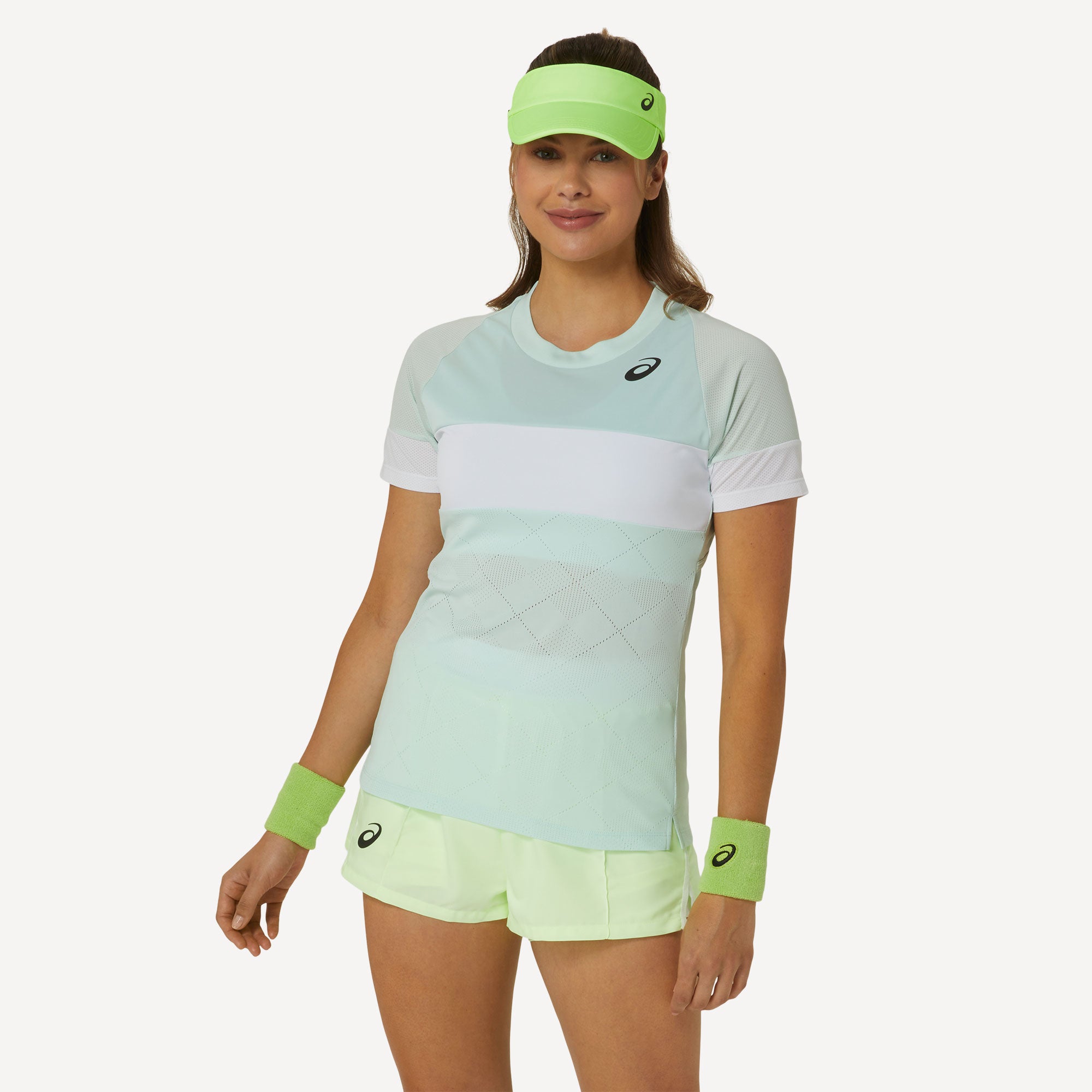 ASICS Game Women's Tennis Shirt、mySite、neckold