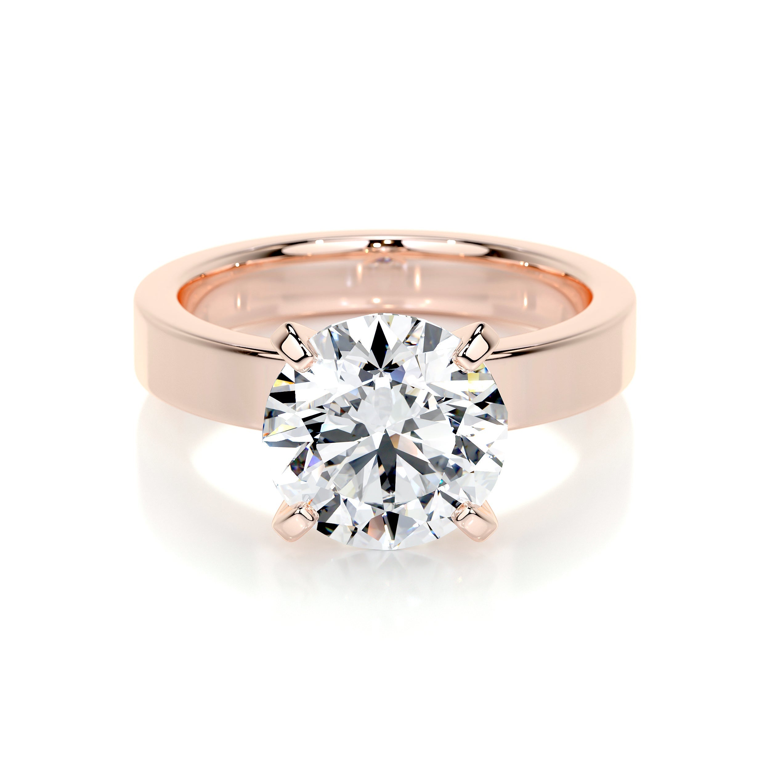 Kaia Lab Grown Diamond Ring -14K Rose Gold、mySite、hinf8tx79