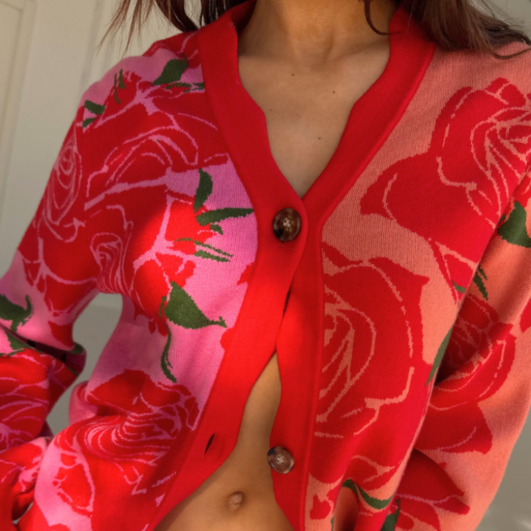 Rosa Forrest Cardigan、mySite、solidvoid