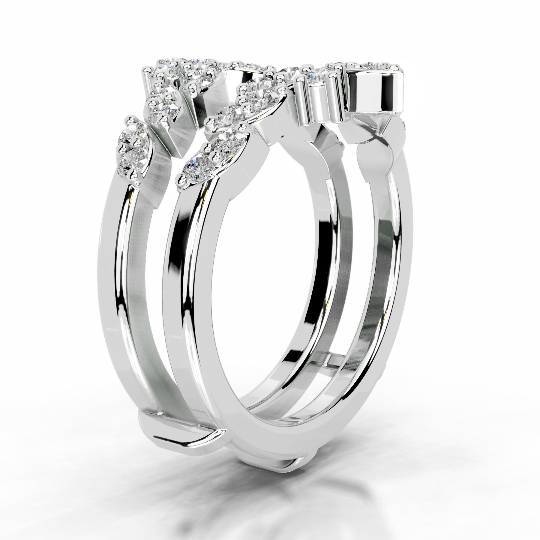 Nikita Lab Grown Diamond Wedding Ring (0.70 Carat) -18K White Gold、mySite、hinf8tx79