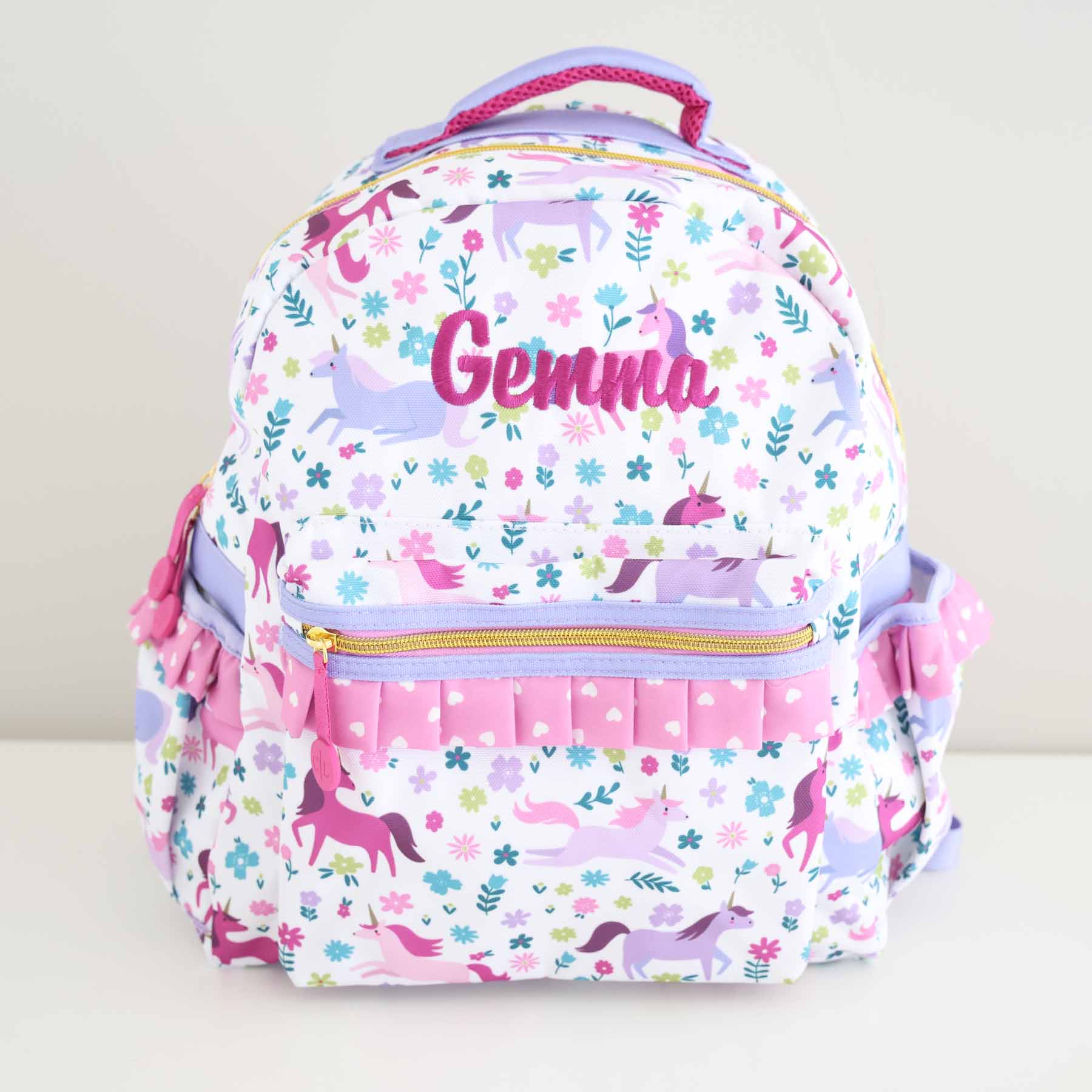  Kids Personalized Ruffle Backpack | Magical Meadow、mySite、layawaytickets
