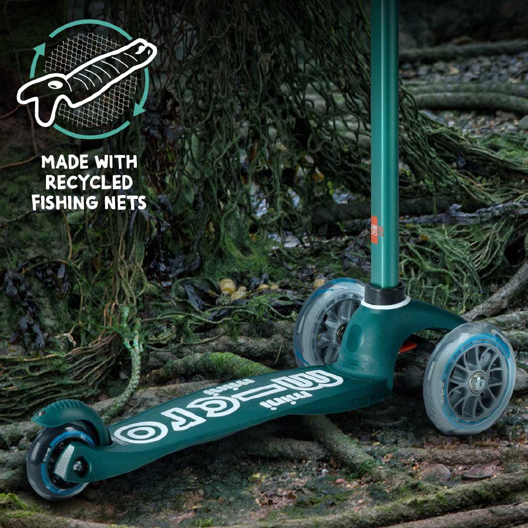  Micro Scooters Deluxe Mini Micro ECO Scooter - Green LED、mySite、merchandisen