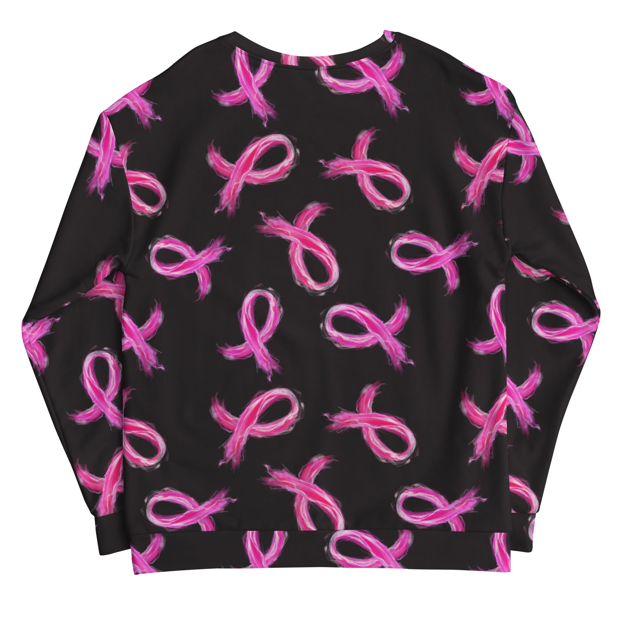 Painted Pink Ribbon Recycled Crewneck、mySite、camillekostekn