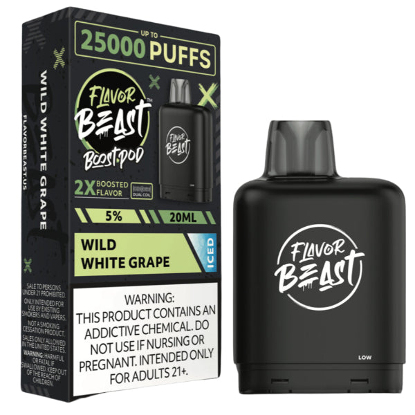 Flavor Beast Boost Pods 25,000 Puffs (Battery not Included)、mySite、zt4zffjzw