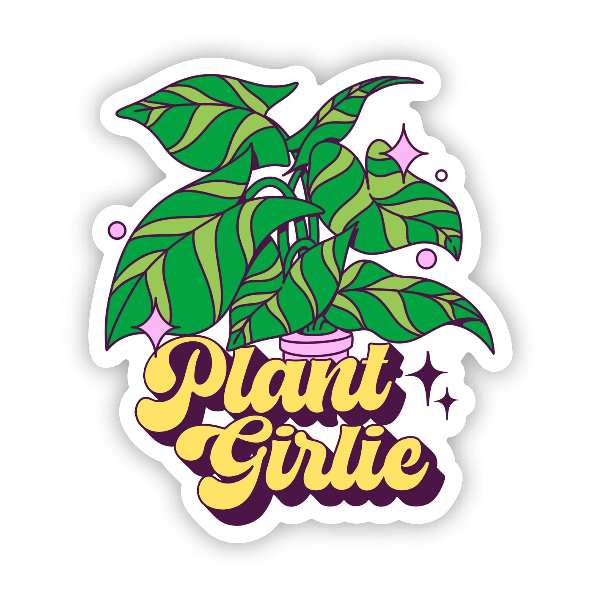  Plant Girlie Sticker、mySite、elrpsem3k