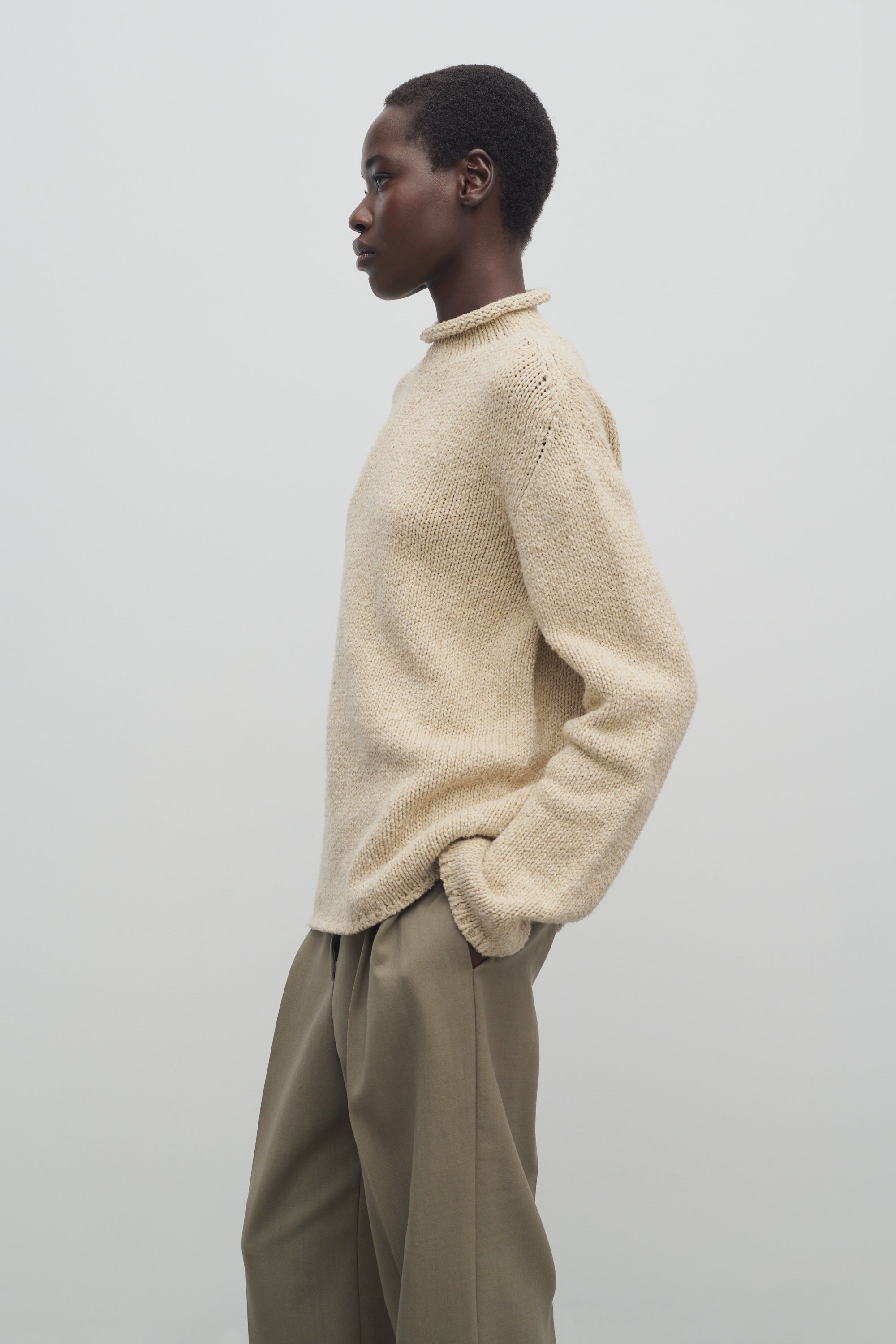 Jyoko Sweater in Viscose、mySite、aoinhome