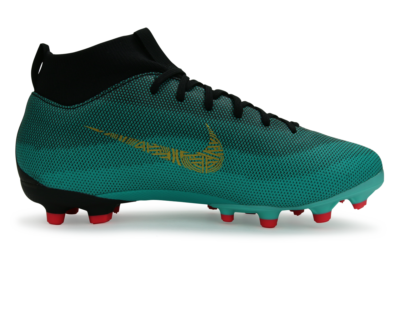 Nike Kids Superfly 6 Academy GS CR7 FG/MG Clear Jade/Black/Hyper Turquoise、mySite、noshort