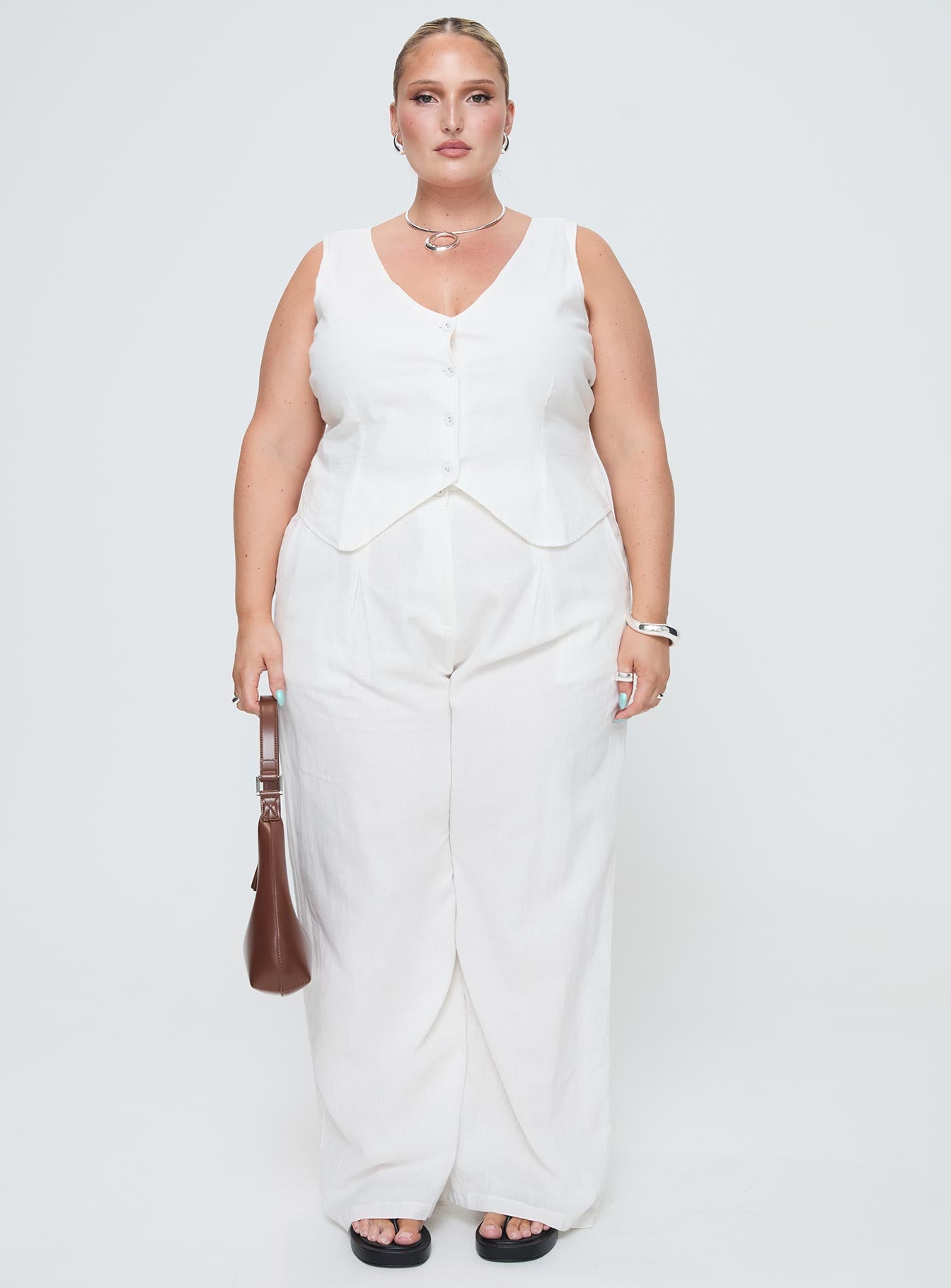 Sofi Pants Natural Curve、mySite、solidvoid