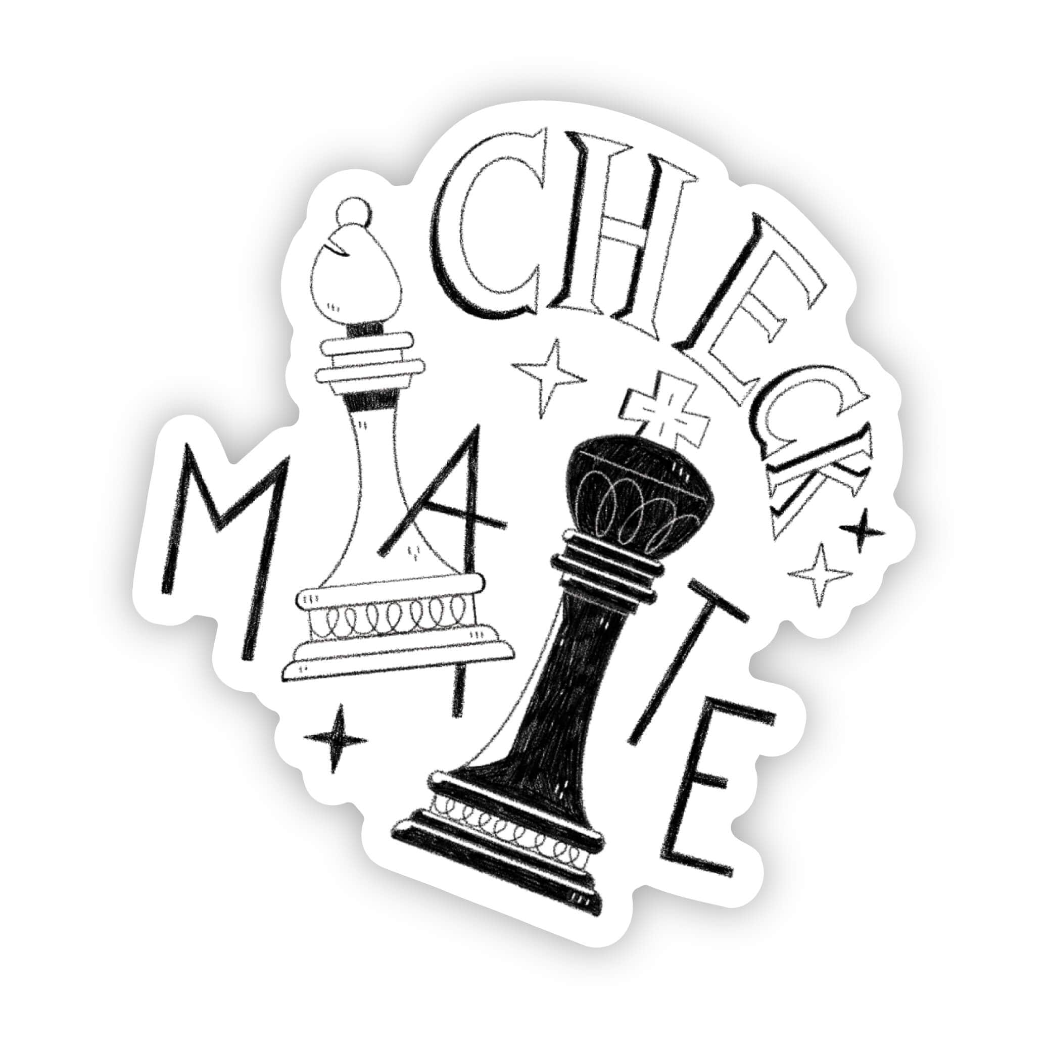  Checkmate sticker (with stars)、mySite、ghnorth