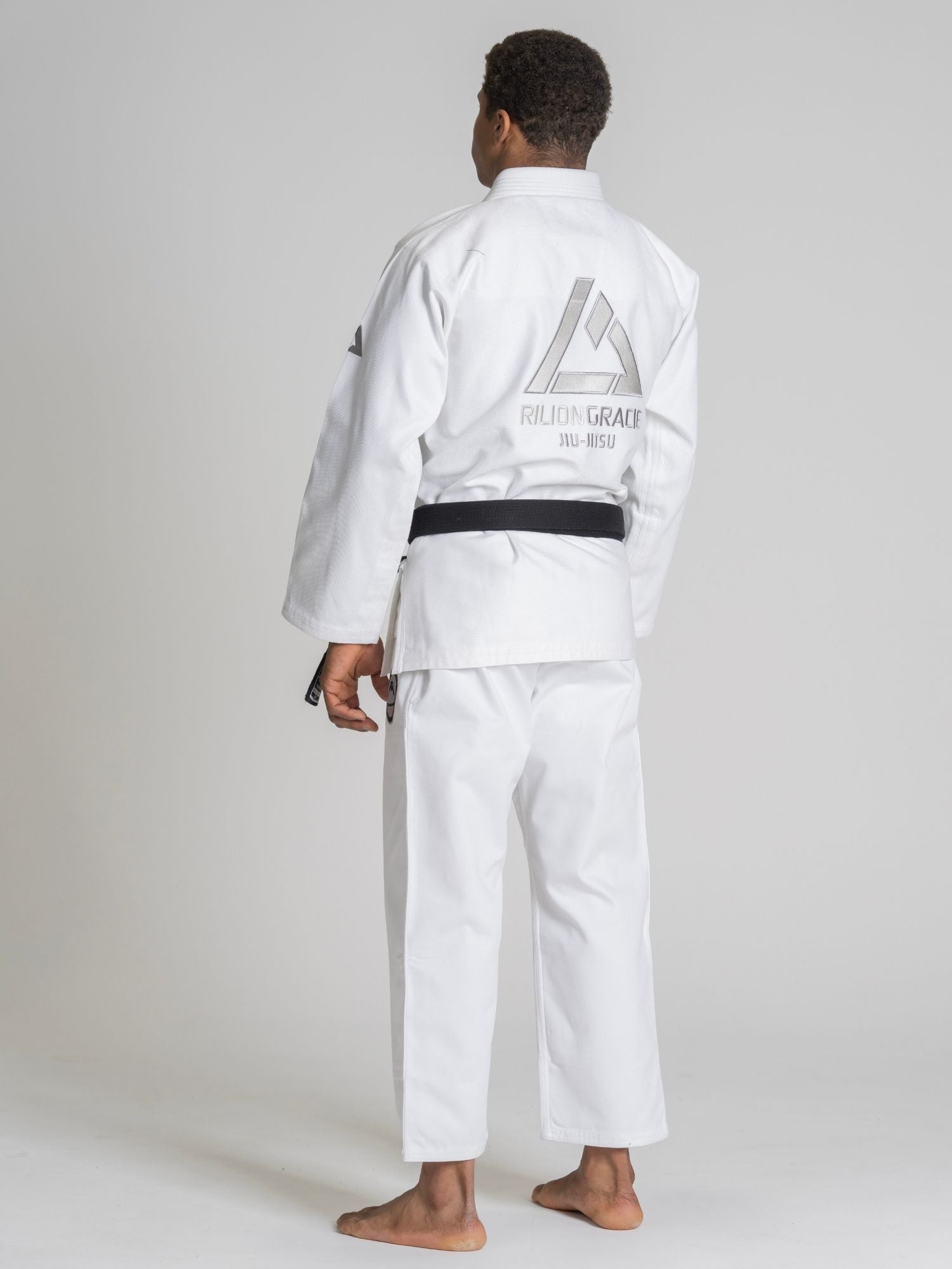Rilion Gracie Competition BJJ Gi White、mySite、gigharbornorthrealestate