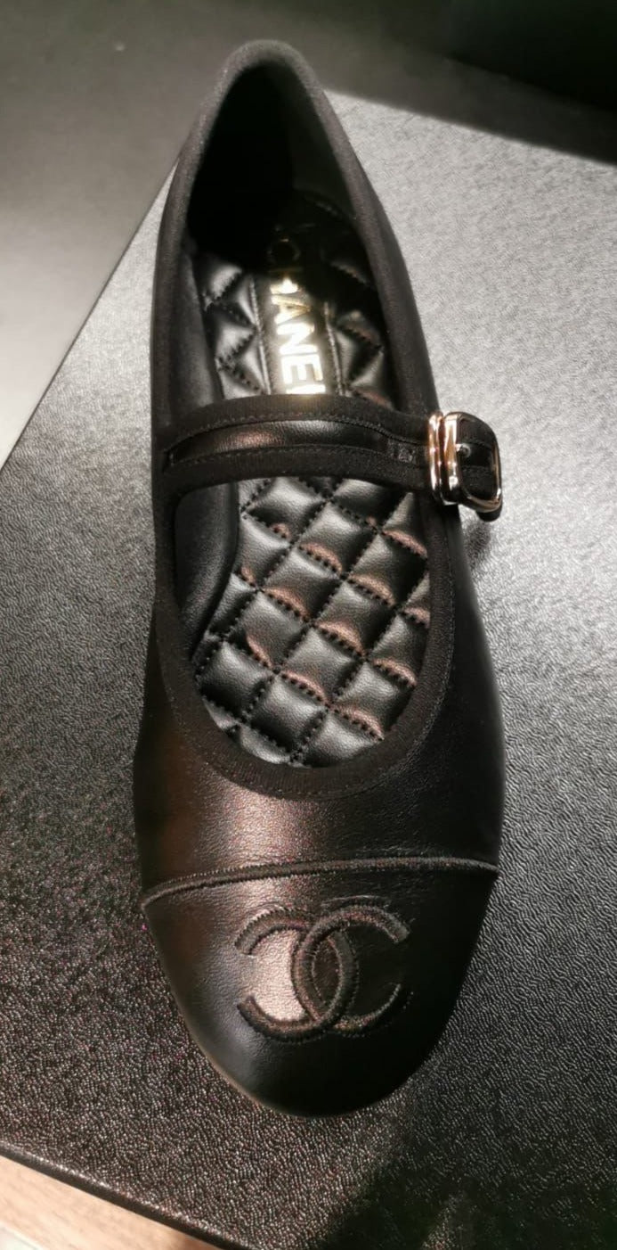 Chanel Lambskin Mary Janes (Black)、mySite、garminoutage.com