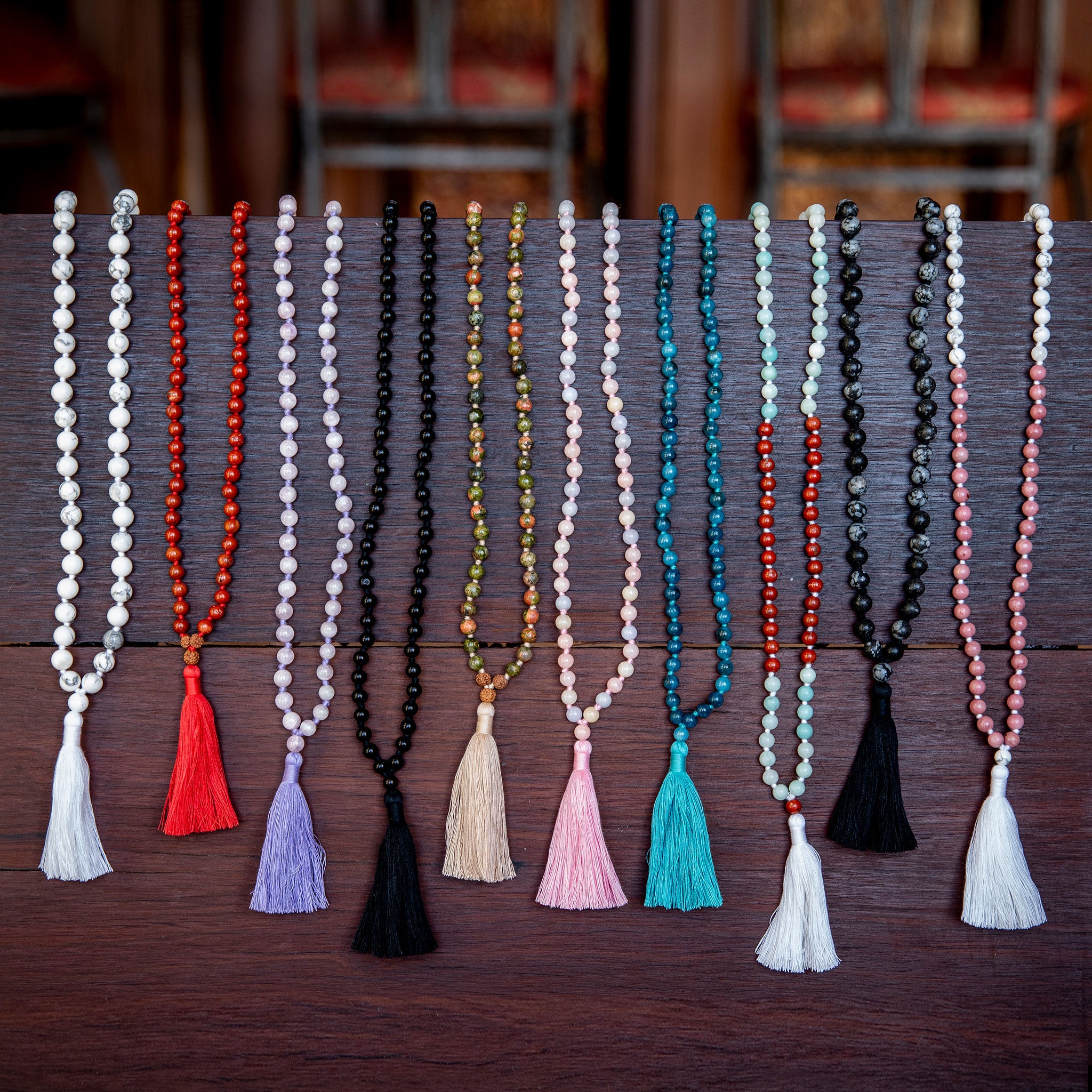 Handmade Prayer Beads: Morganite Mala、mySite、topwebapps