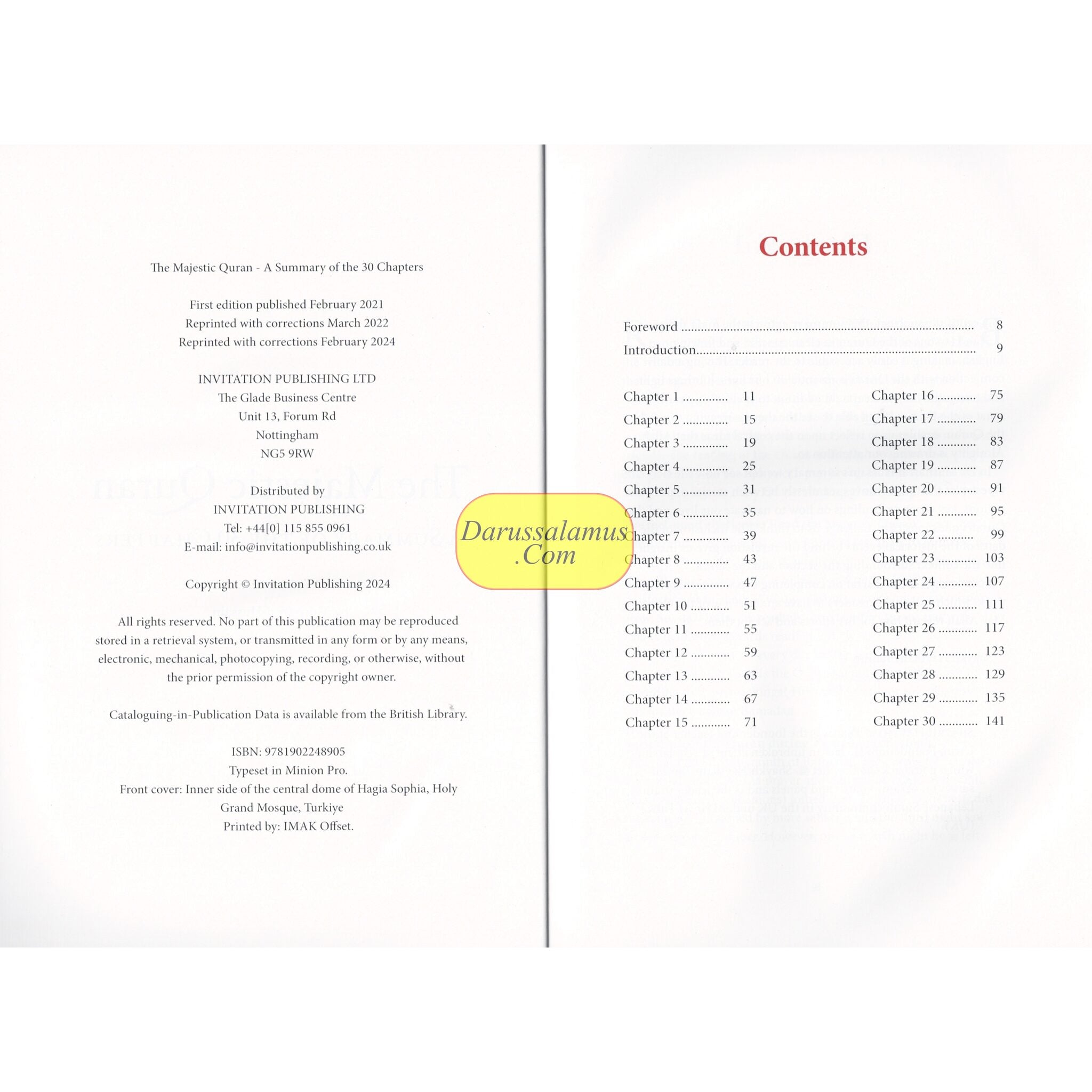 The Majestic Quran - A Summary of the 30 Chapters、mySite、topwebapps