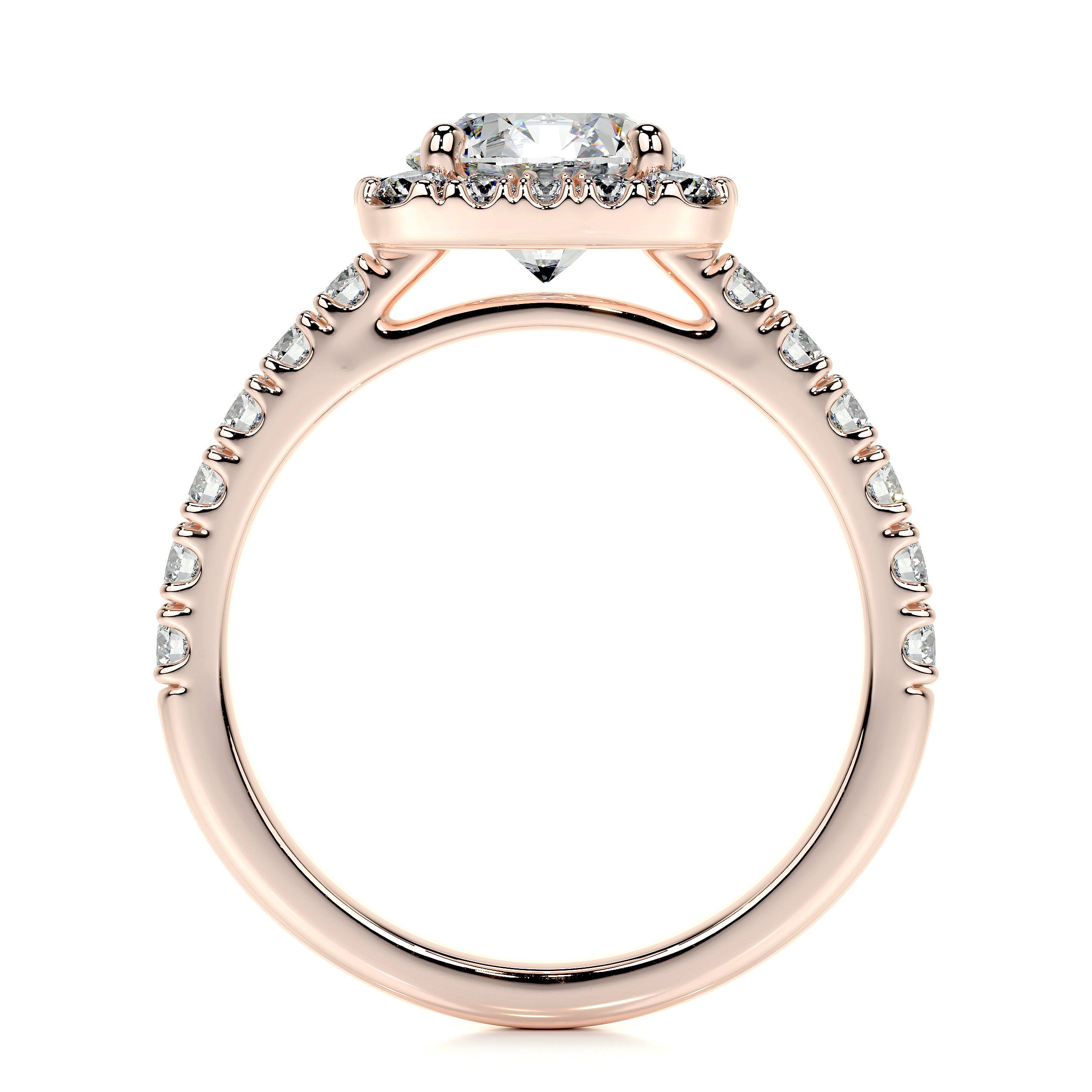 Sienna Lab Grown Diamond Ring -14K Rose Gold、mySite、hinf8tx79