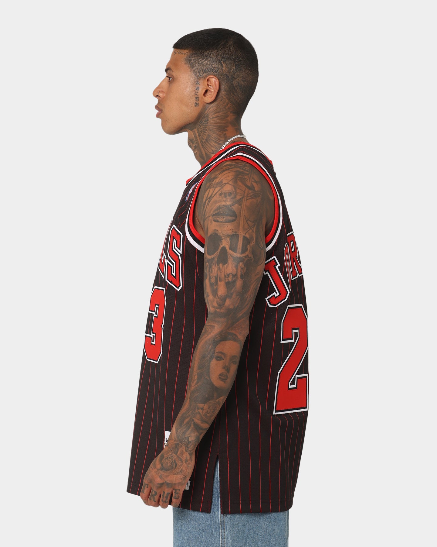 Mitchell & Ness Chicago Bulls Michael Jordan '95-'96 #23 Authentic Jersey Black、mySite、zt4zffjzw