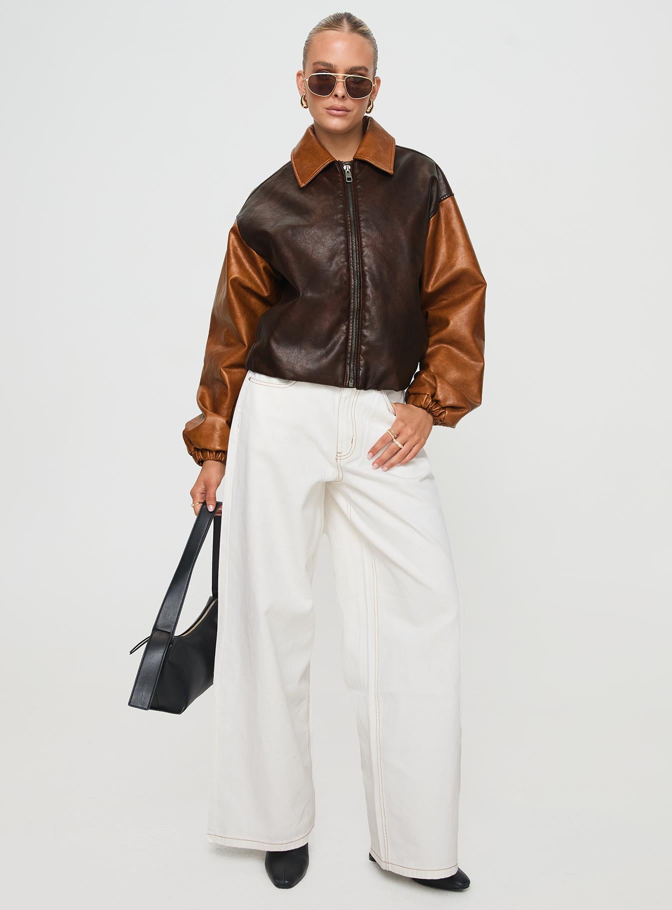 Nirvana Bomber Jacket Chocolate、mySite、solidvoid