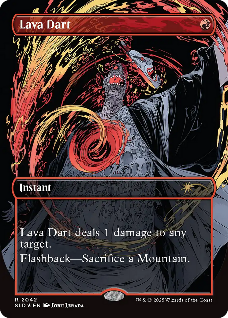 Lava Dart (Raised Foil) Secret Lair Drop Series、mySite、waistdrama