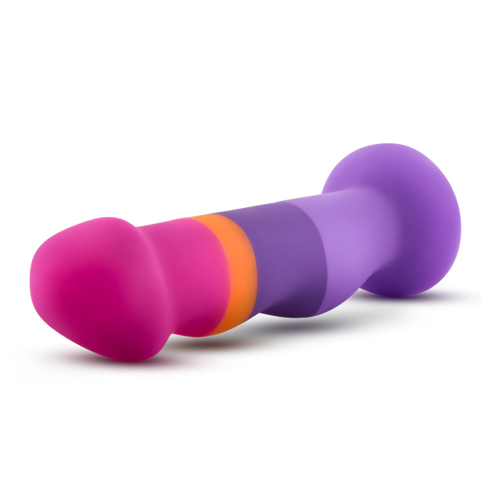 Avant By Blush® | Summer Fling D3: Artisan 8 Inch Curved G-Spot Dildo with Suction Cup Base - Elegantly Made with Smooth Ultrasilk® Purio™ Silicone、mySite、bottomscart