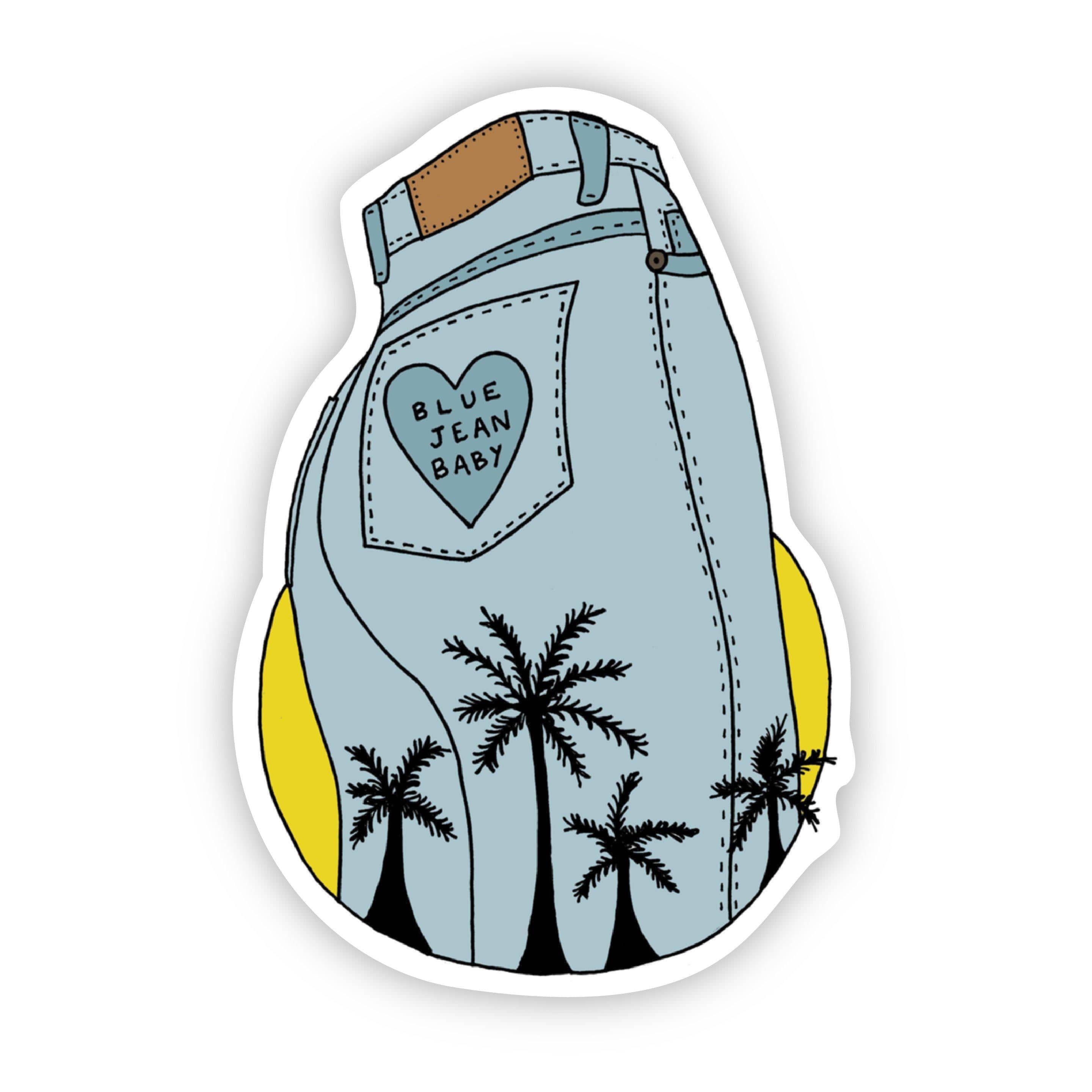  Blue Jean Baby Sticker、mySite、elrpsem3k