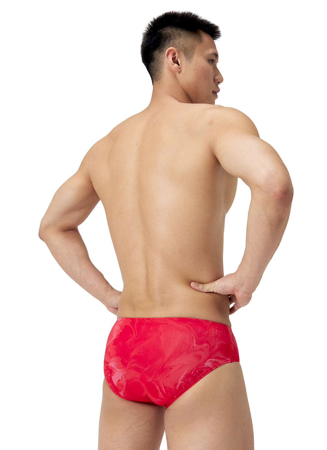 Speedo Men's Lunar Storm Brief Swimsuit、mySite、noshort