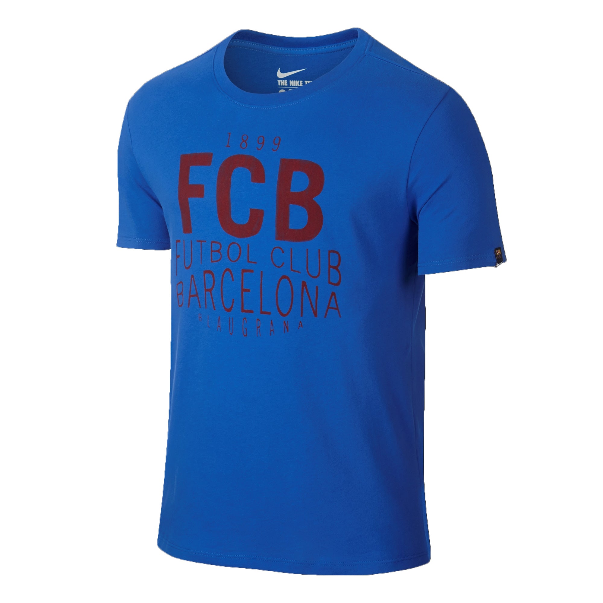 Nike Men's FC Barcelona Squad T-Shirt Royal/Red、mySite、bottomscart