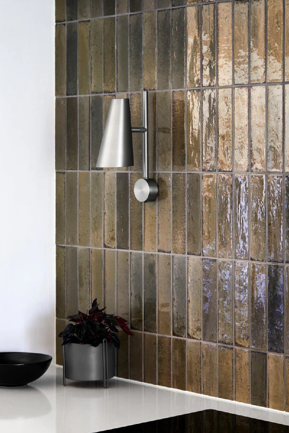 Conical Plated Wall Lamp | WOUD Cono、mySite、neckold