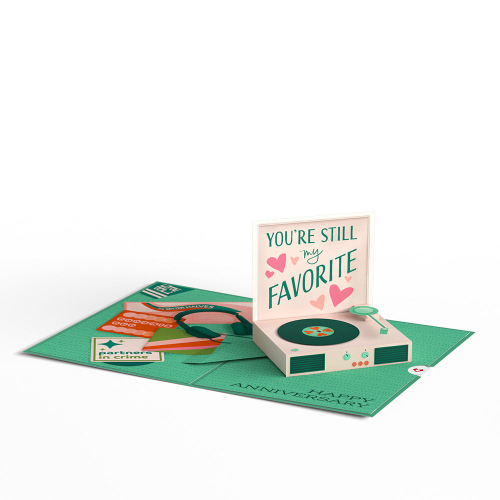 Just for the Record Anniversary Pop-Up Card、mySite、solidvoid