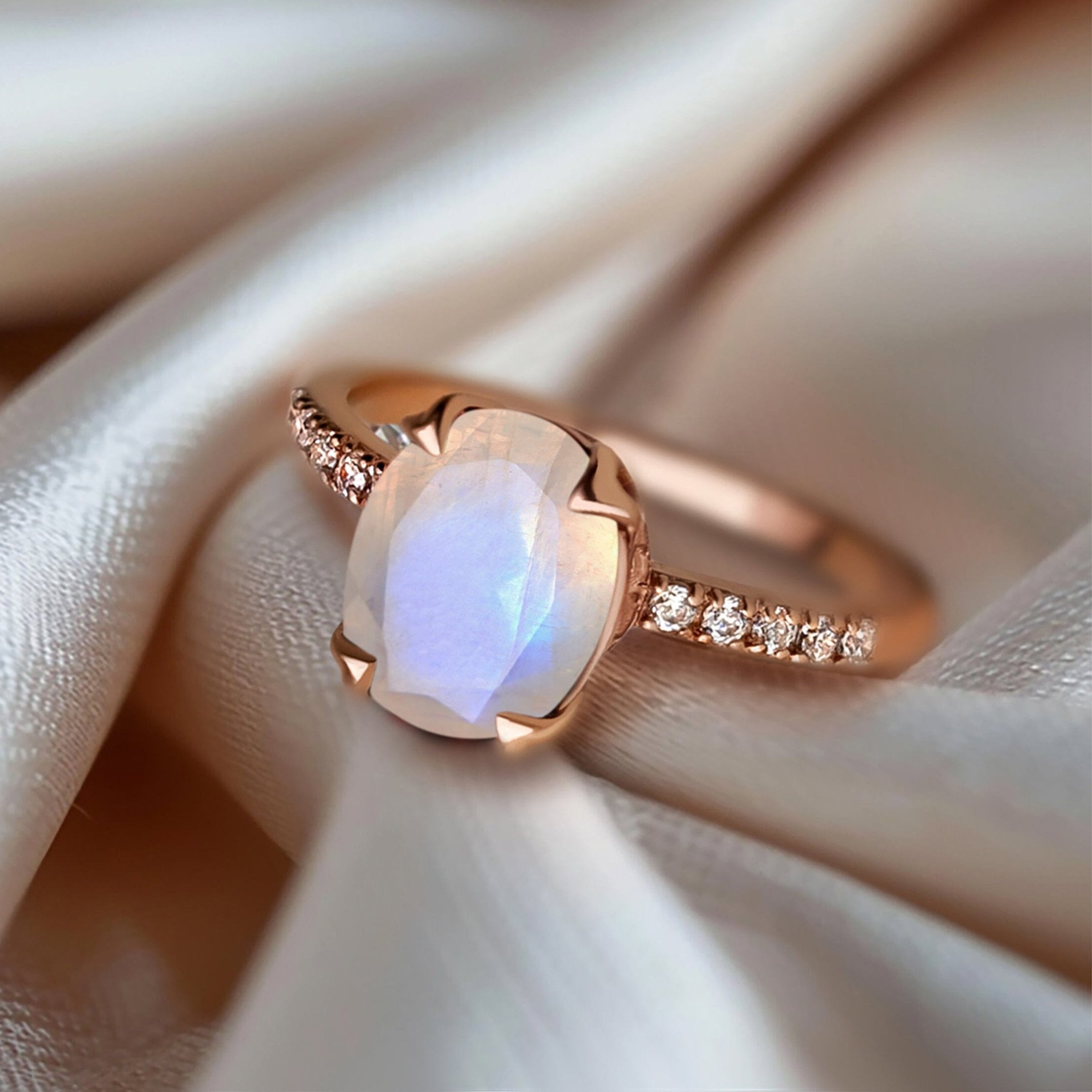 Moonstone Ring - Harlow、mySite、hinf8tx79