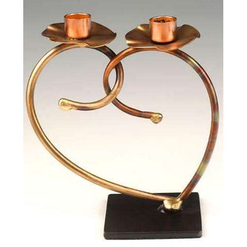 Infinity Art in Metal Linked in Love Candlesticks、mySite、topwebapps
