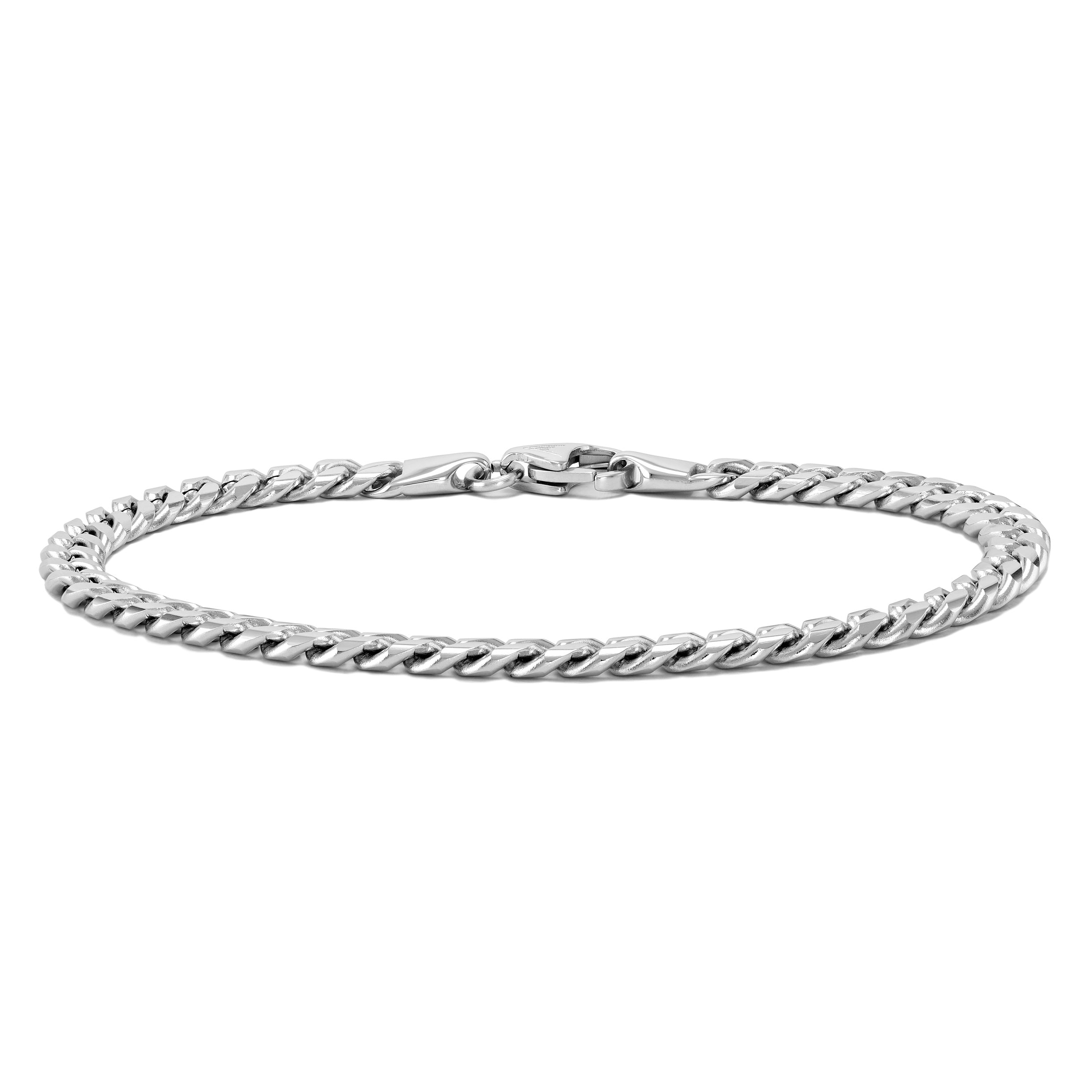  Cuban Chain Bracelet - 5MM - Silver