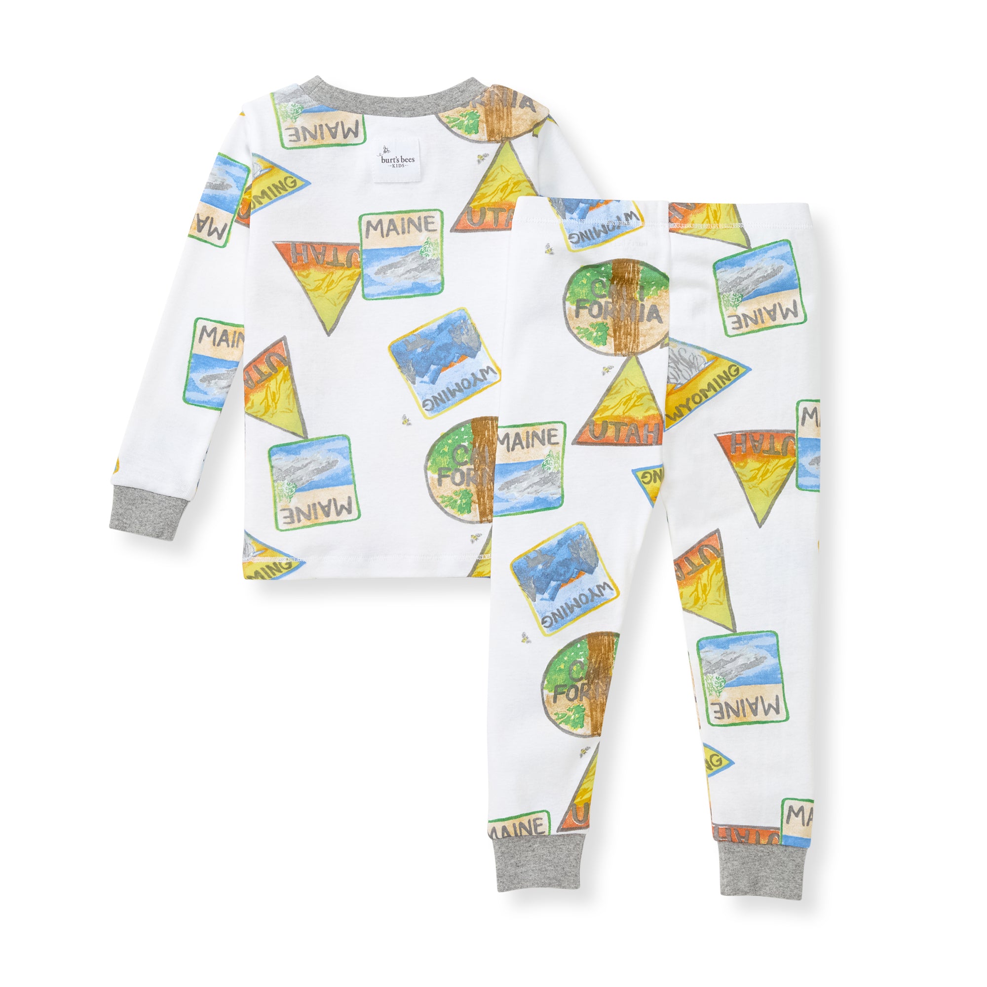  State Park Patches Organic Cotton Two-Piece Pajamas、mySite、layawaytickets