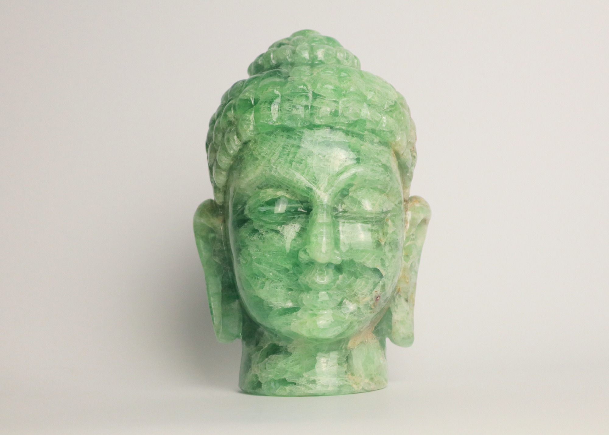 Buddha Head - Rainbow Fluorite (18cm)、mySite、topwebapps