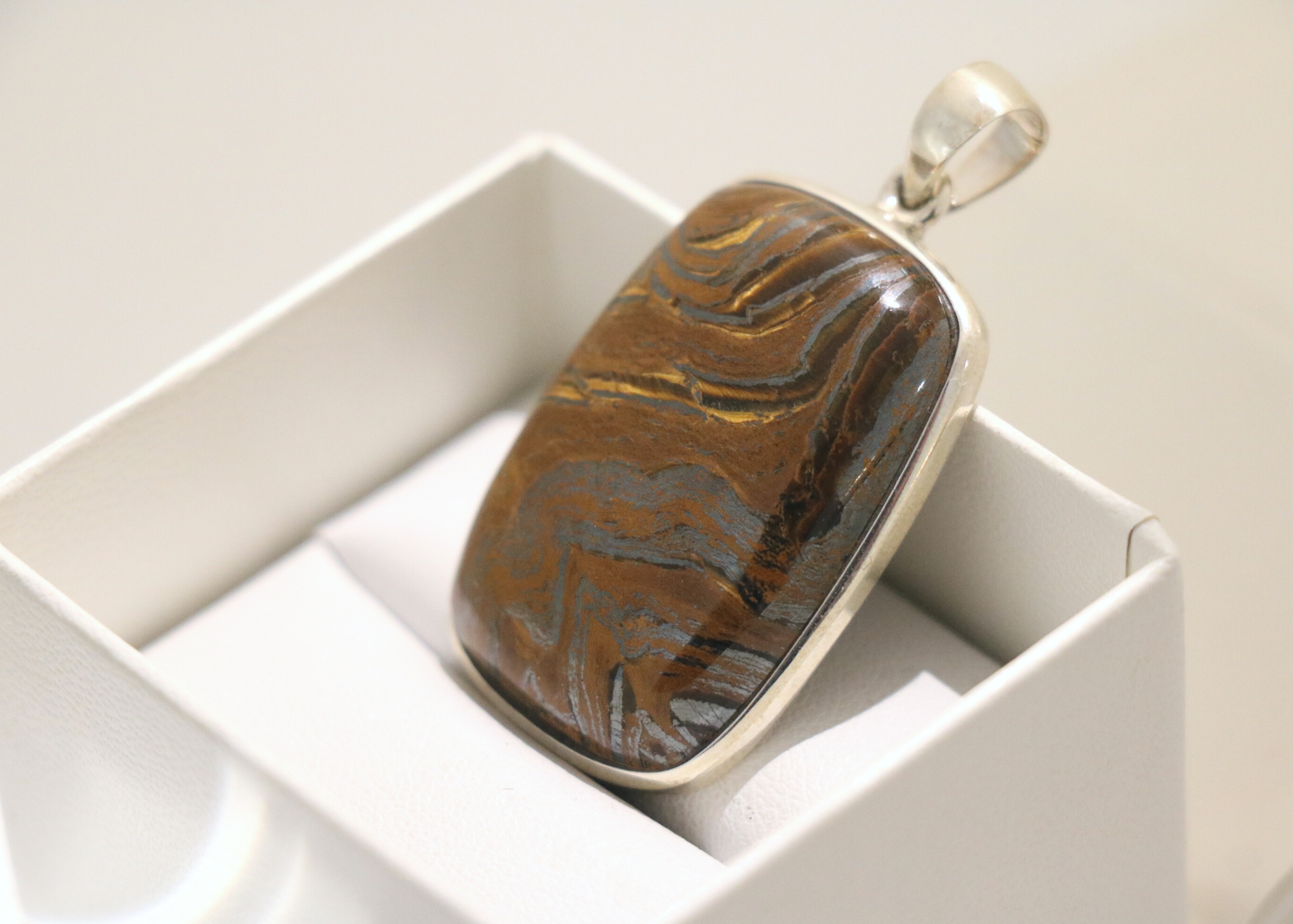 Tiger Eye Pendant (Sterling Silver)、mySite、topwebapps