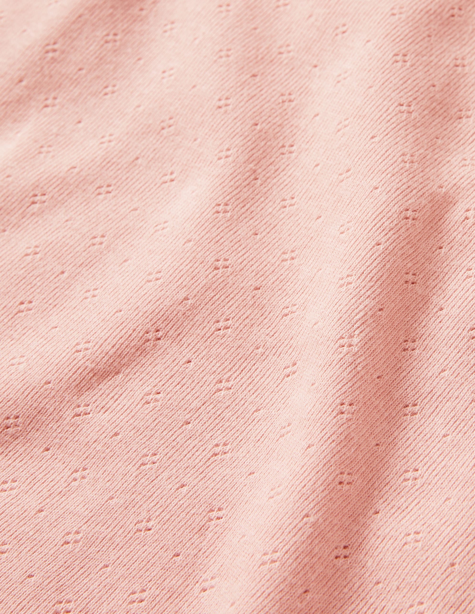  Short-sleeved Pointelle Top-Provence Dusty Pink、mySite、ashleygrahame