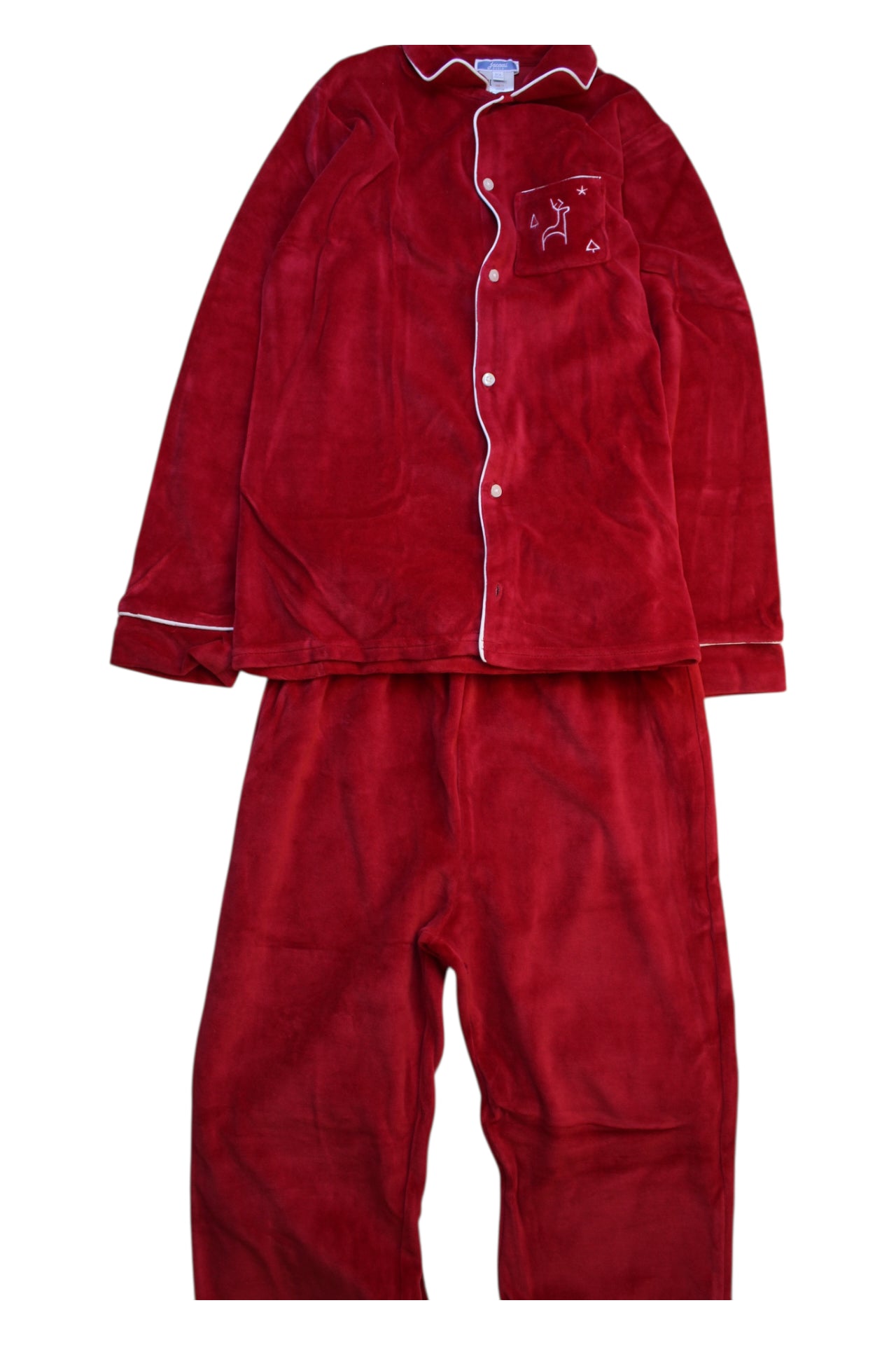 Jacadi Velour Pajama Set 12Y、mySite、g9winljtr