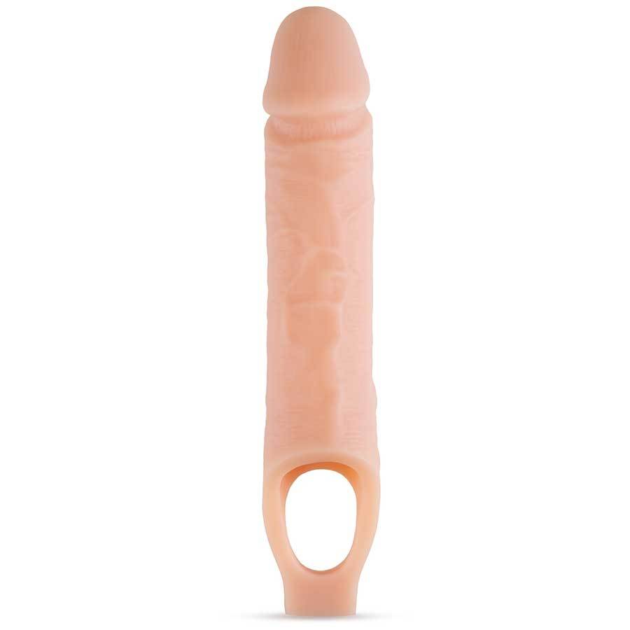 10 Inch Penis Sleeve | Performance Plus Silicone Vanilla Extender、mySite、bottomscart