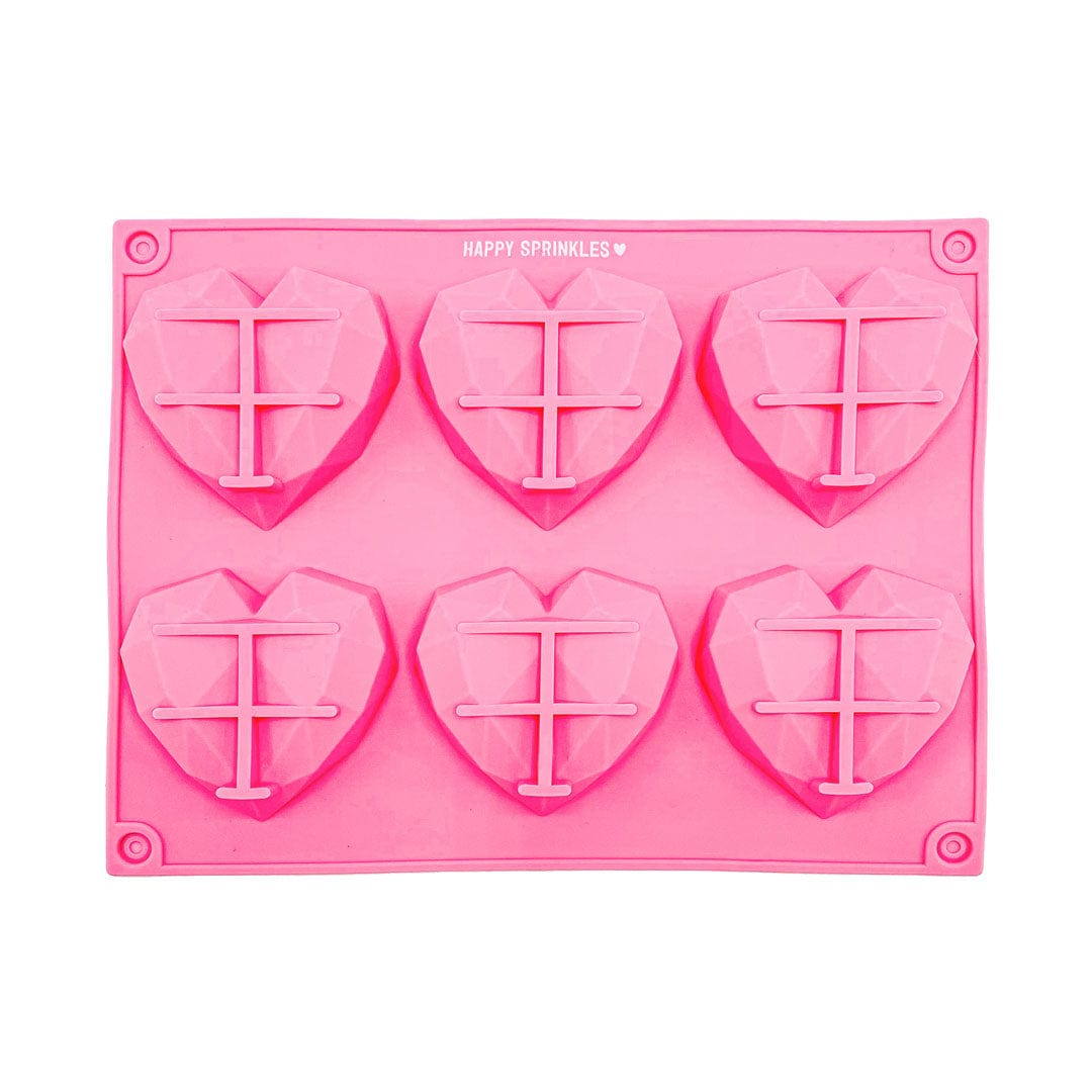  Silikonform Diamant Herzen、mySite、elrpsem3k