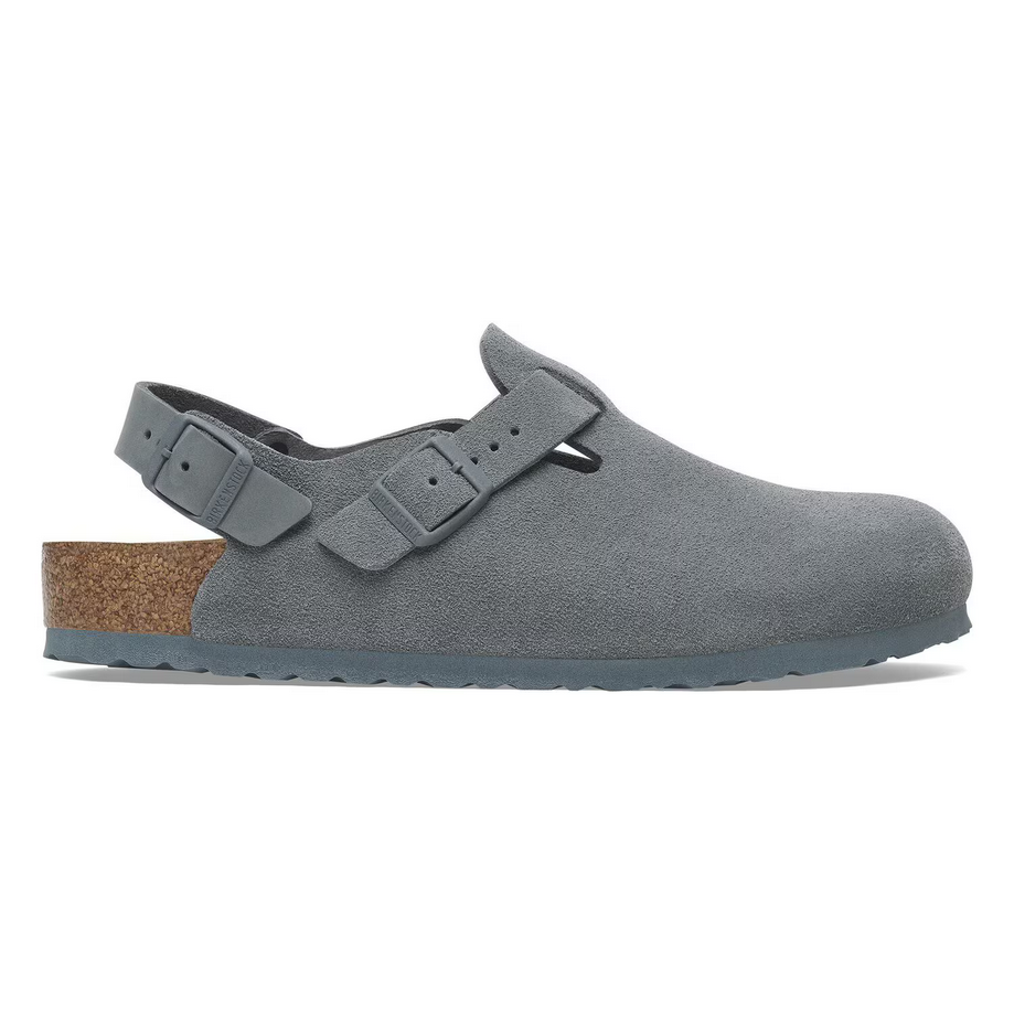  Birkenstock Women's Tokio Clog - Basalt Gray Suede、mySite、preschool7hills
