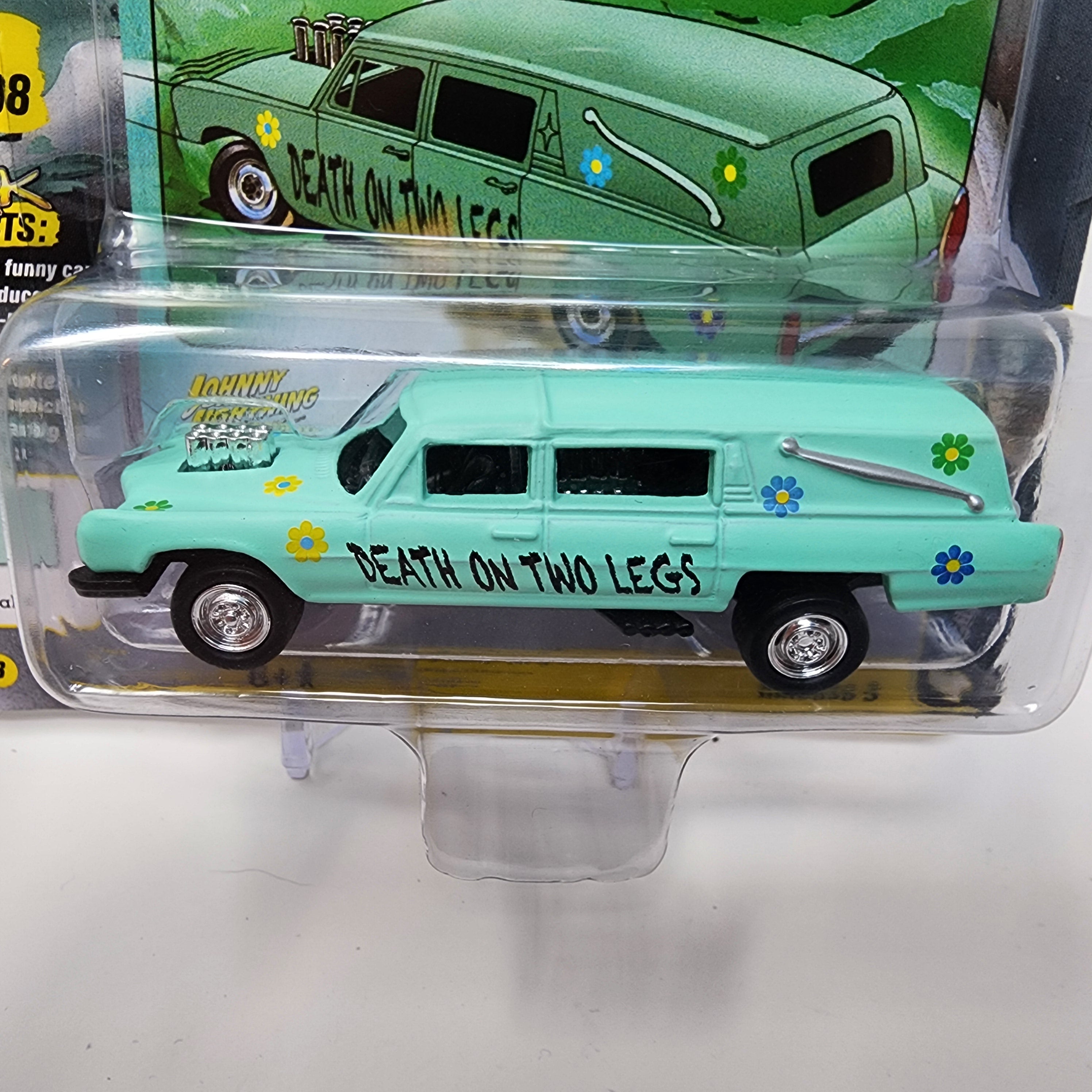 Custom Haulin Hearse * Aqua * Johnny Lightning、mySite、hgirdovlk