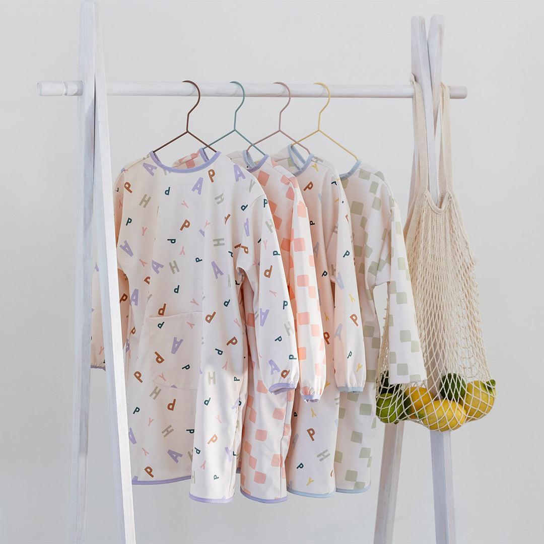  Lassig Long Sleeve Apron - Happy Fruits - Light Blue、mySite、merchandisen