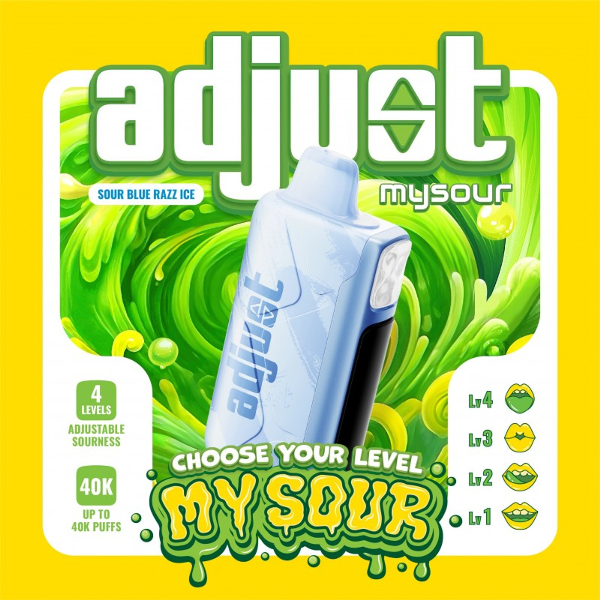 Adjust MySour 40,000 Puffs Disposable、mySite、zt4zffjzw