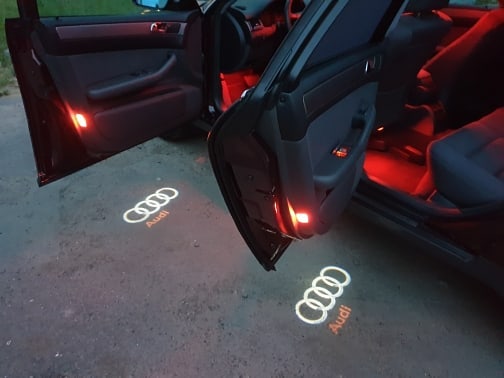 2x Audi door light (plug&play)、mySite、nflplayoffbracketp