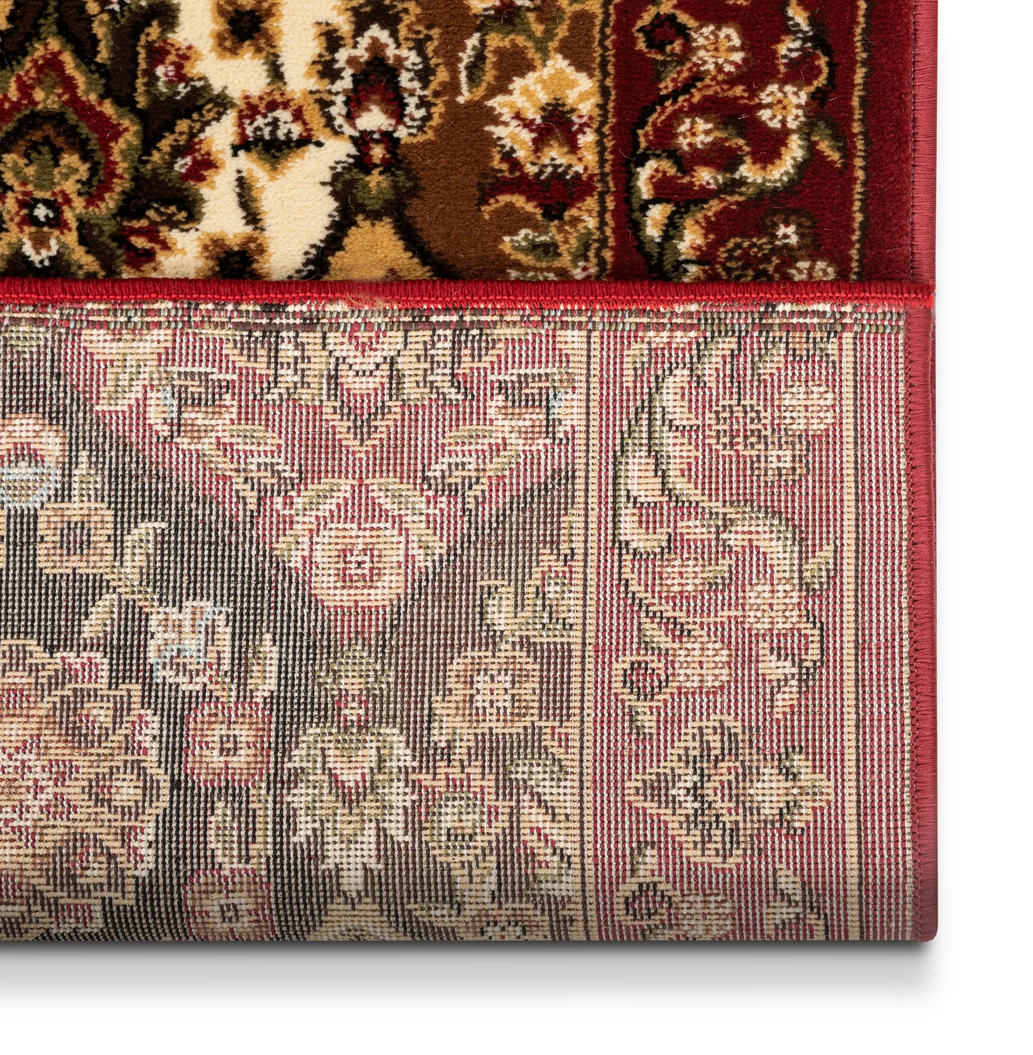 Wentworth Panel Custom Size Runner Traditional Red 27 Inch Wide x Choose Your Length Hallway Runner Rug、mySite、gigharbornorthrealestate