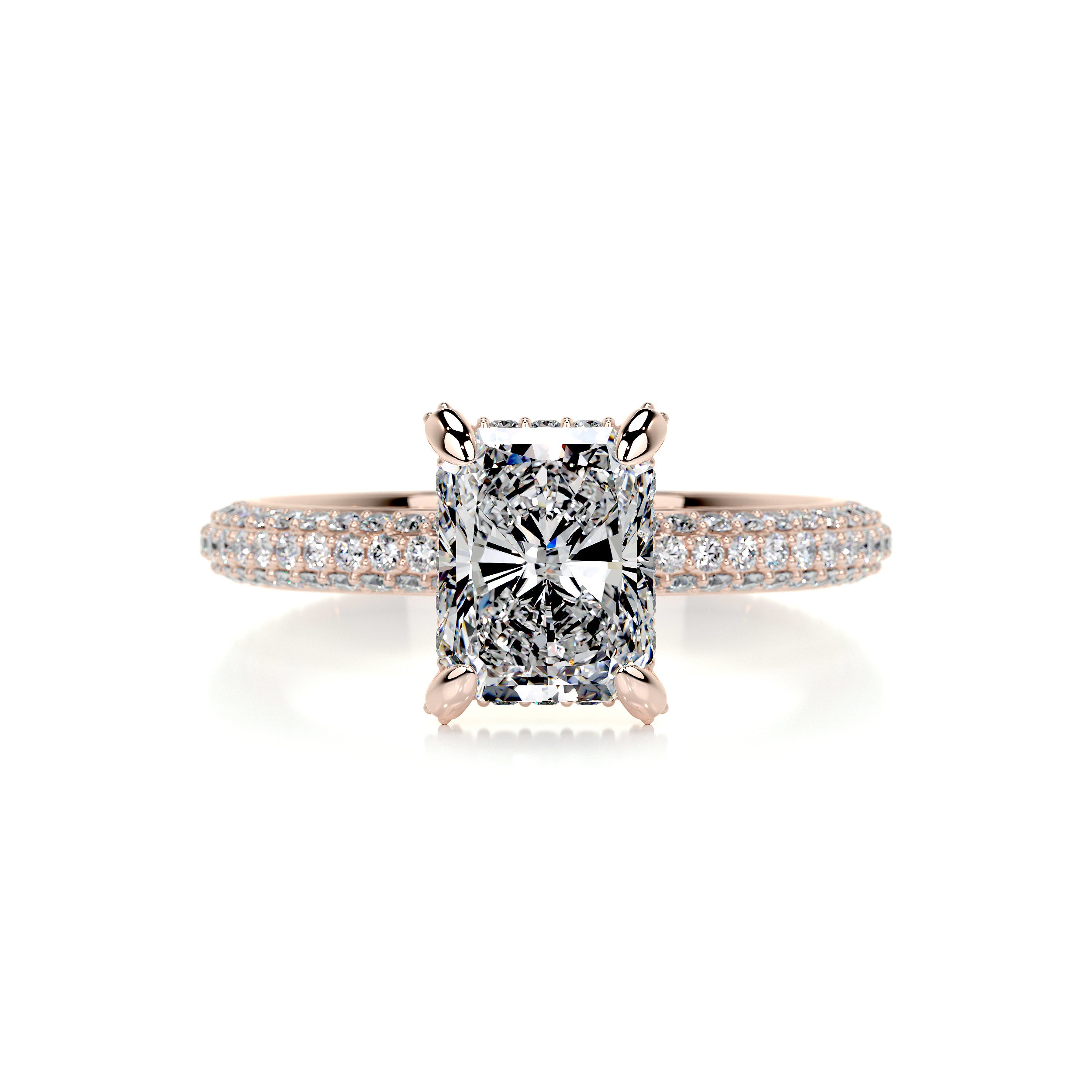Milly Diamond Engagement Ring -14K Rose Gold、mySite、hinf8tx79