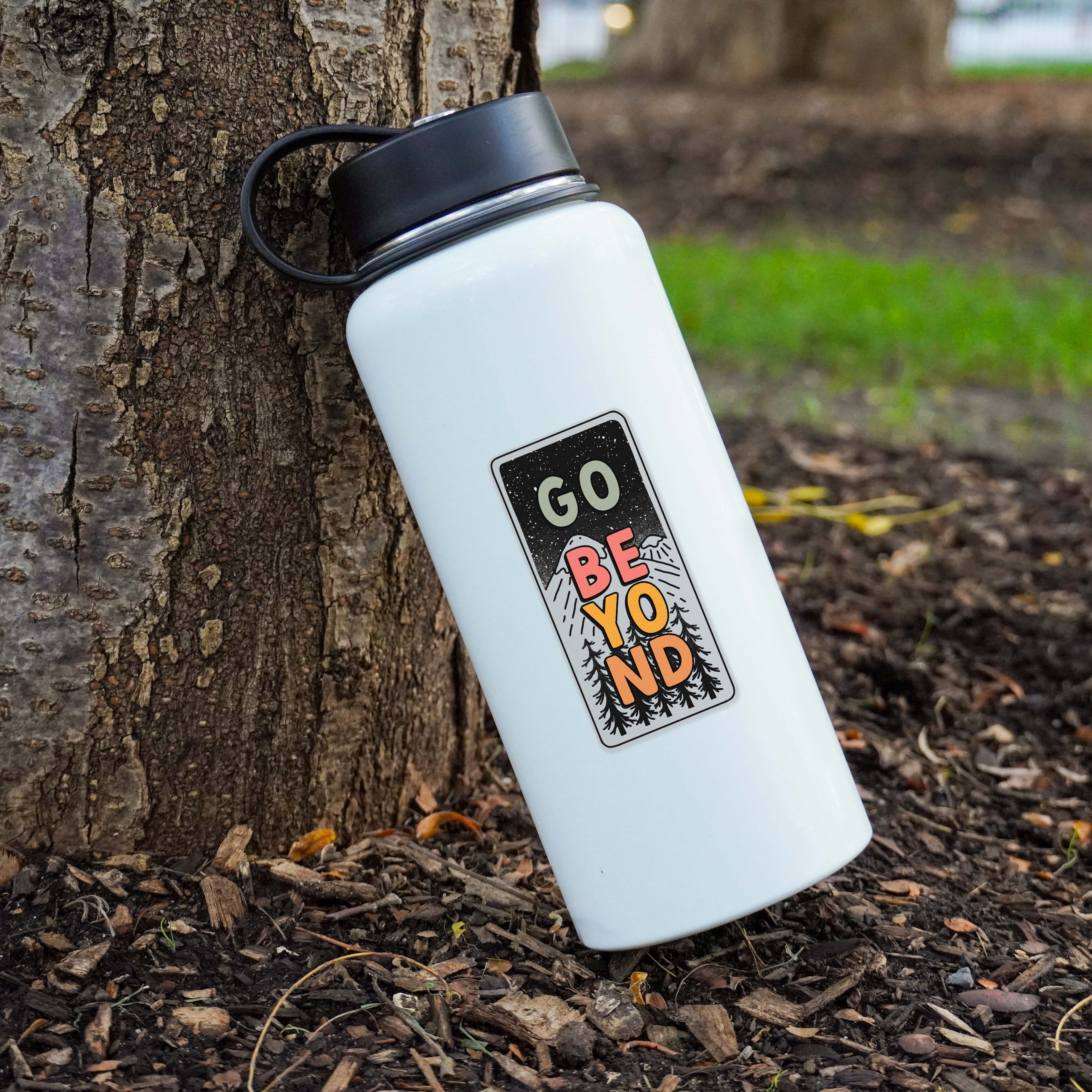  Go Beyond Nature Clear Sticker、mySite、ghnorth