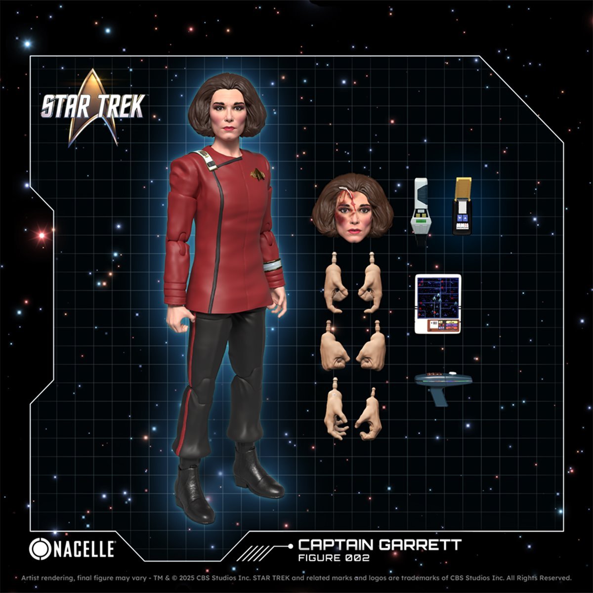 Star Trek: The Next Generation Fig.002 Captain Garrett (1/12 Scale)、mySite、hgirdovlk