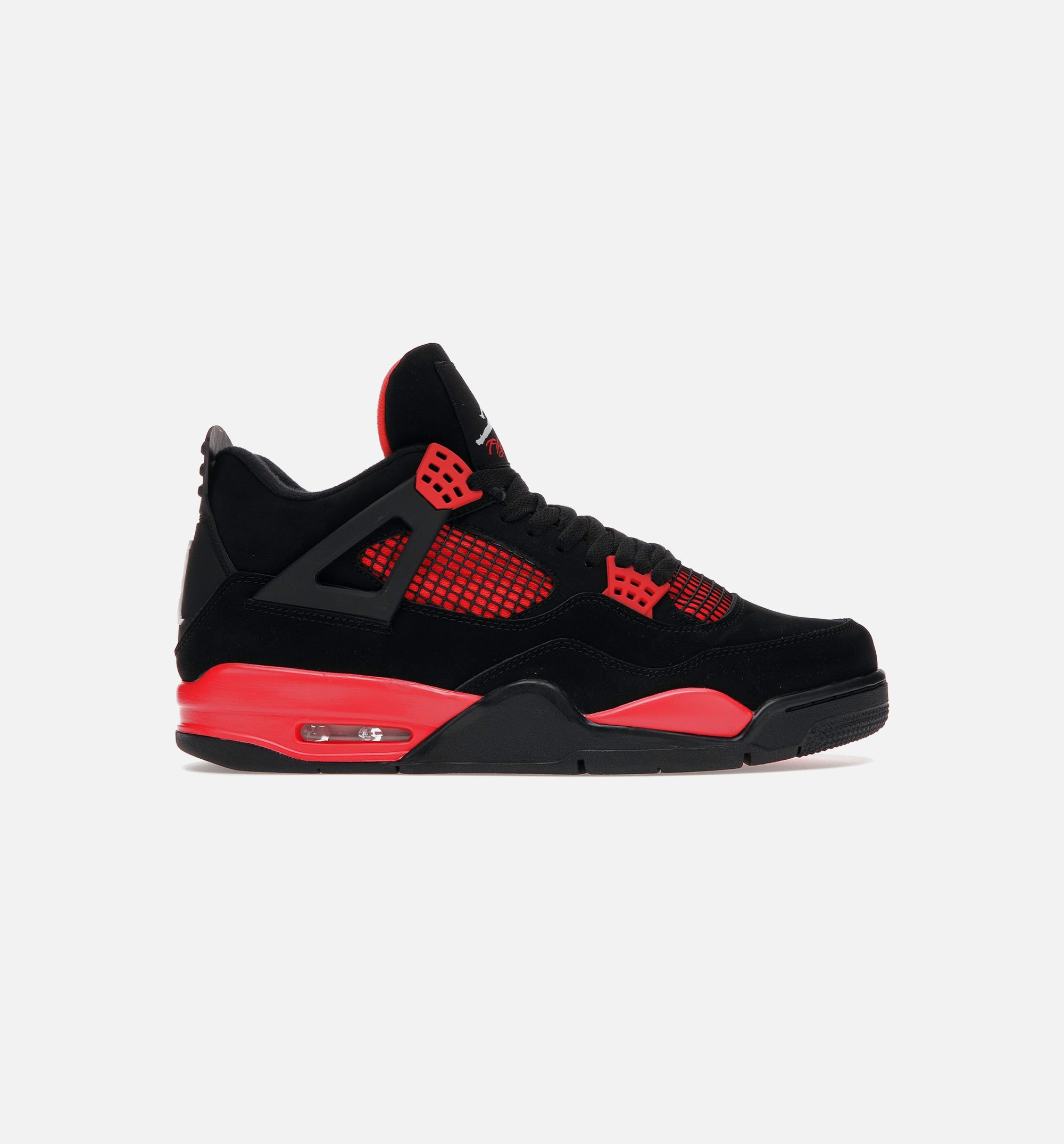 Air Jordan 4 Retro Red Thunder Mens Lifestyle Shoe - Black/Red Limit One Per Customer、mySite、dreamappss