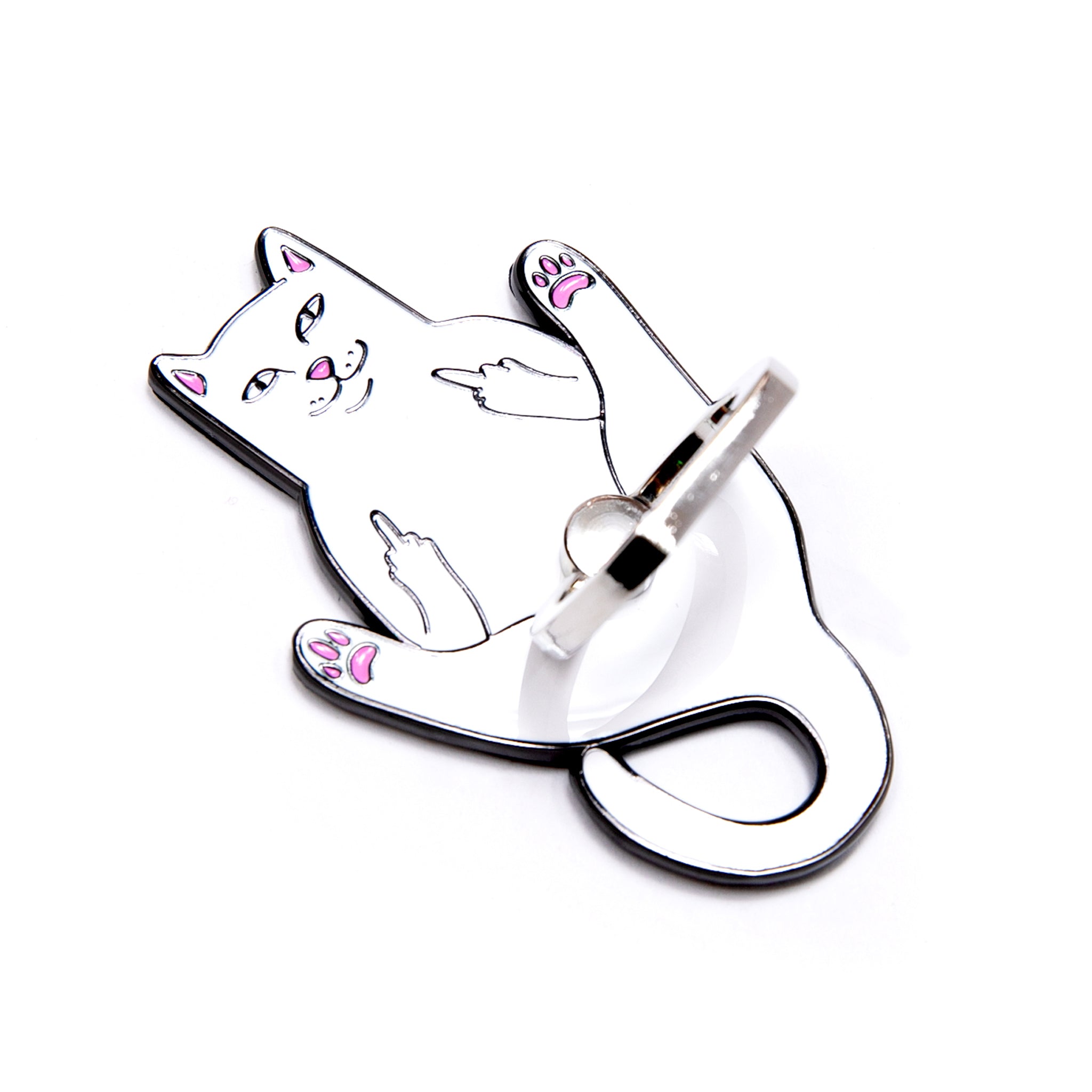  Lord Nermal Phone D-Ring (White)、mySite、merchandisen