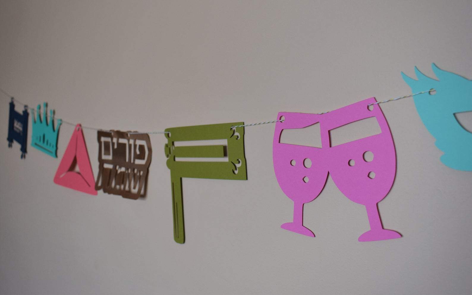 Purim Symbols Garland、mySite、topwebapps
